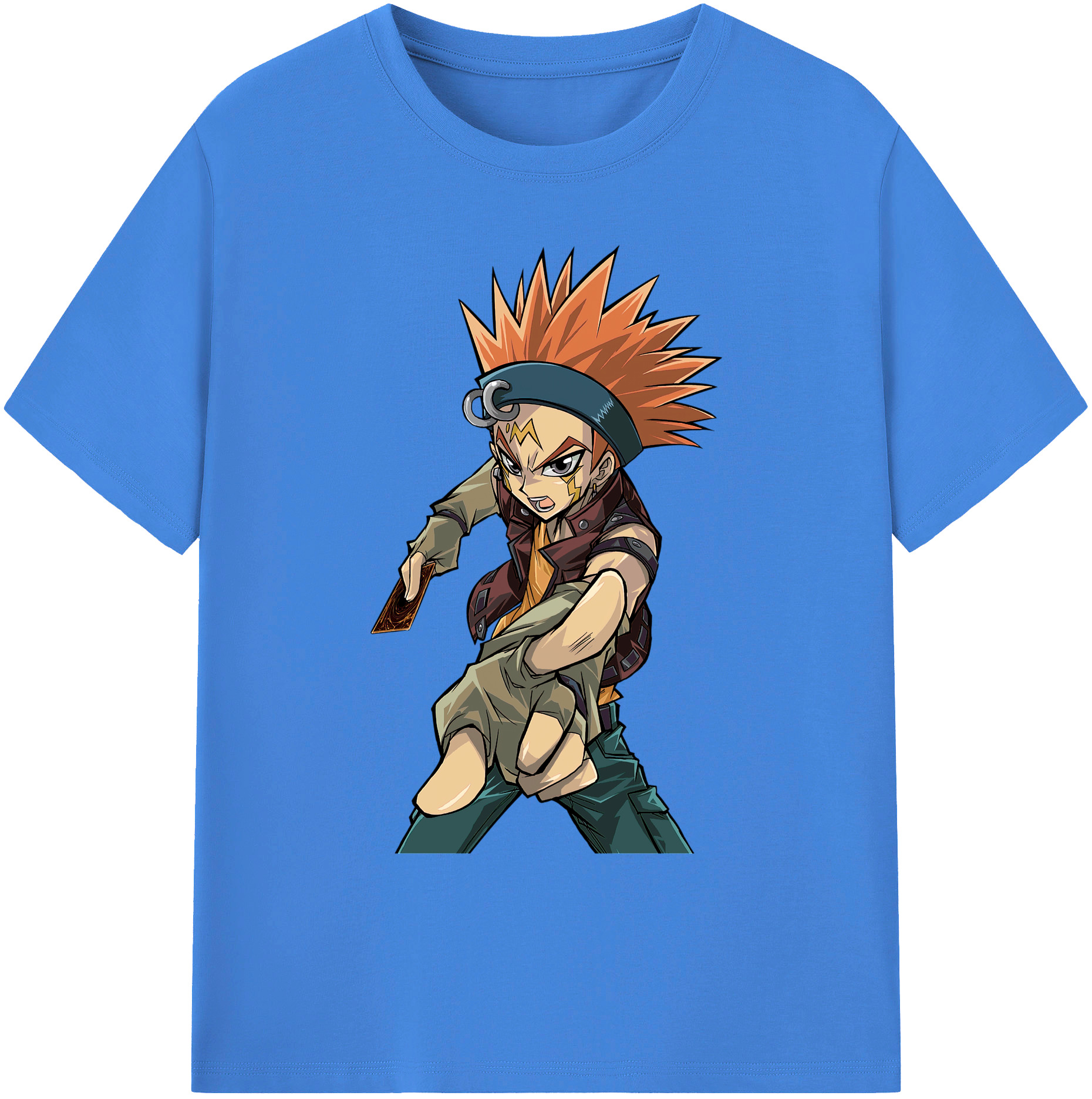 遊☆戯☆王 Yu-Gi-Oh! 綿100％ メンズ半袖Tシャツ｜肌触りやわらか＆通気性