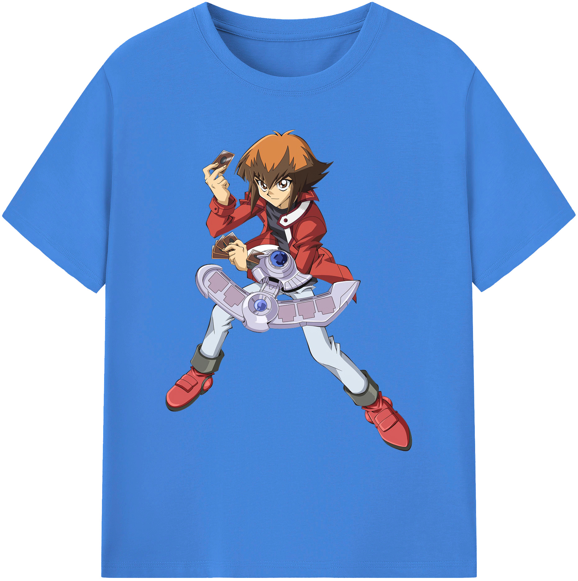 遊☆戯☆王 Yu-Gi-Oh! 綿100％ メンズ半袖Tシャツ｜肌触りやわらか＆通気性