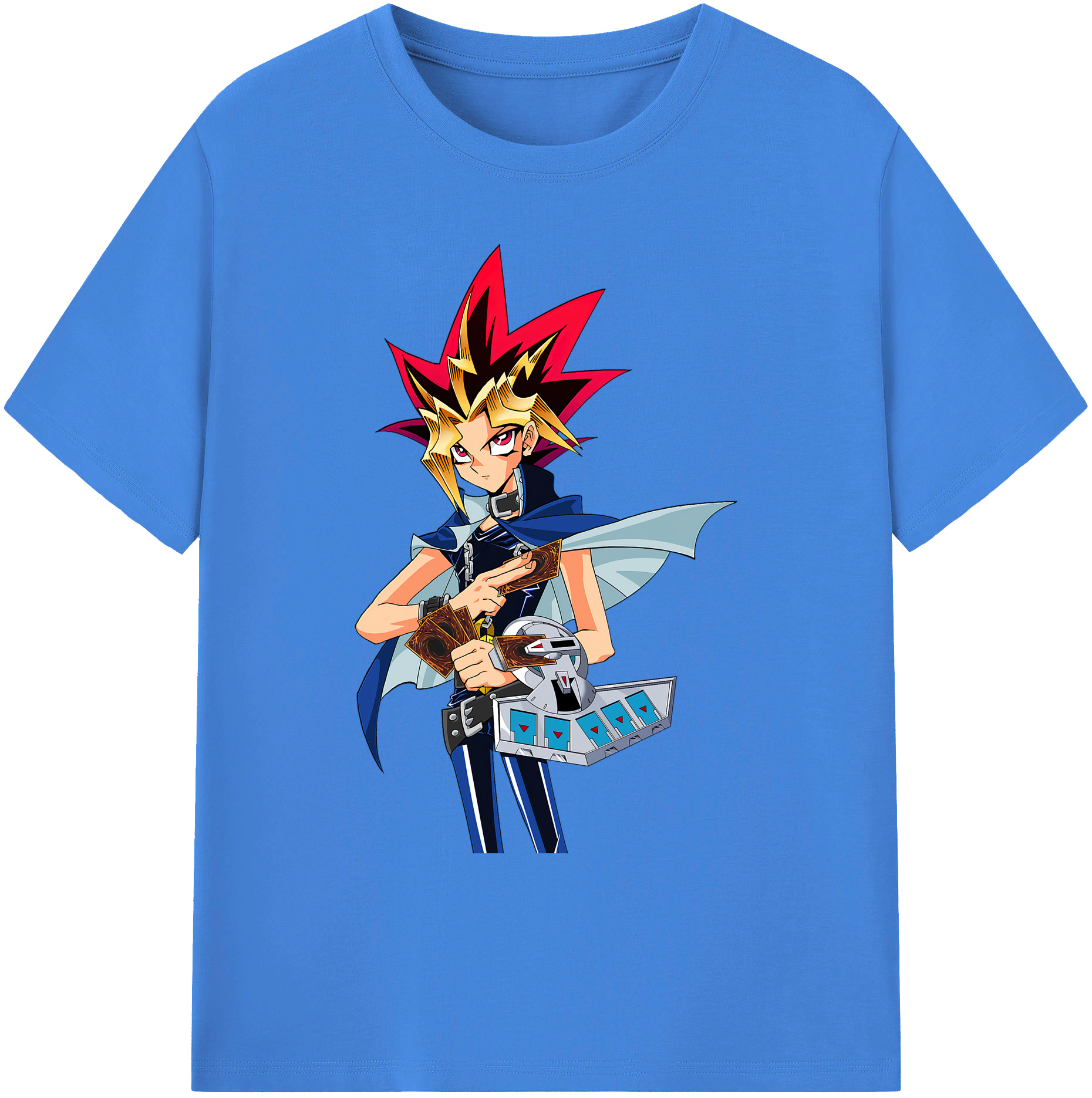 遊☆戯☆王 Yu-Gi-Oh! 綿100％ メンズ半袖Tシャツ｜肌触りやわらか＆通気性