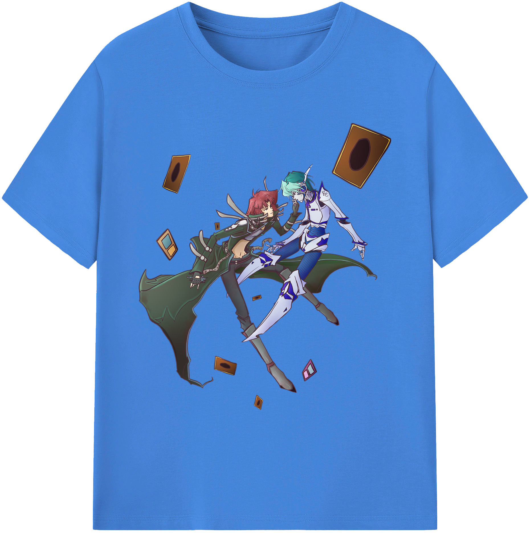 （画像用） 遊☆戯☆王 Yu-Gi-Oh! 綿100％ メンズ半袖Tシャツ｜肌触りやわらか＆通気性