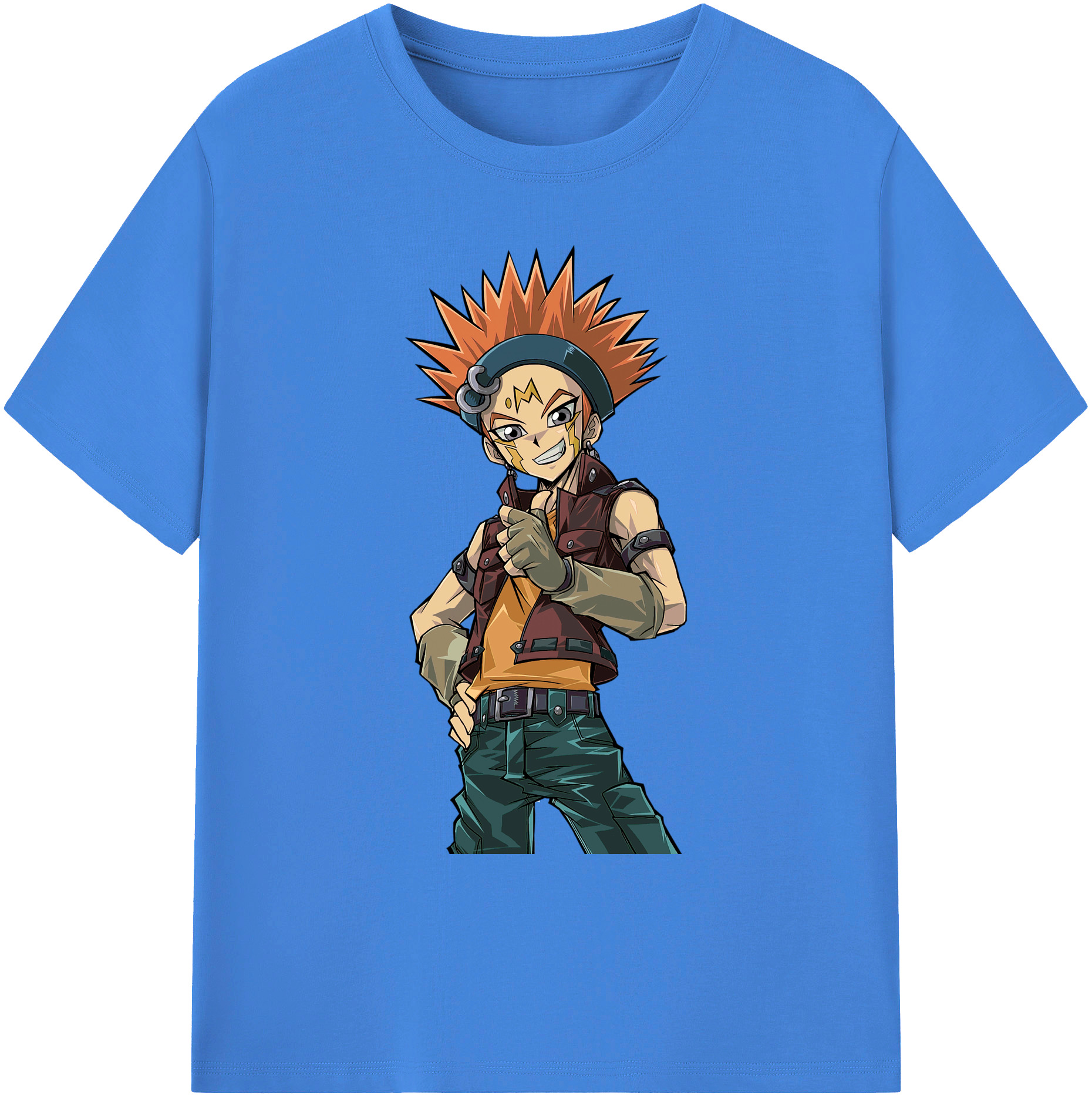（画像用） 遊☆戯☆王 Yu-Gi-Oh! 綿100％ メンズ半袖Tシャツ｜肌触りやわらか＆通気性