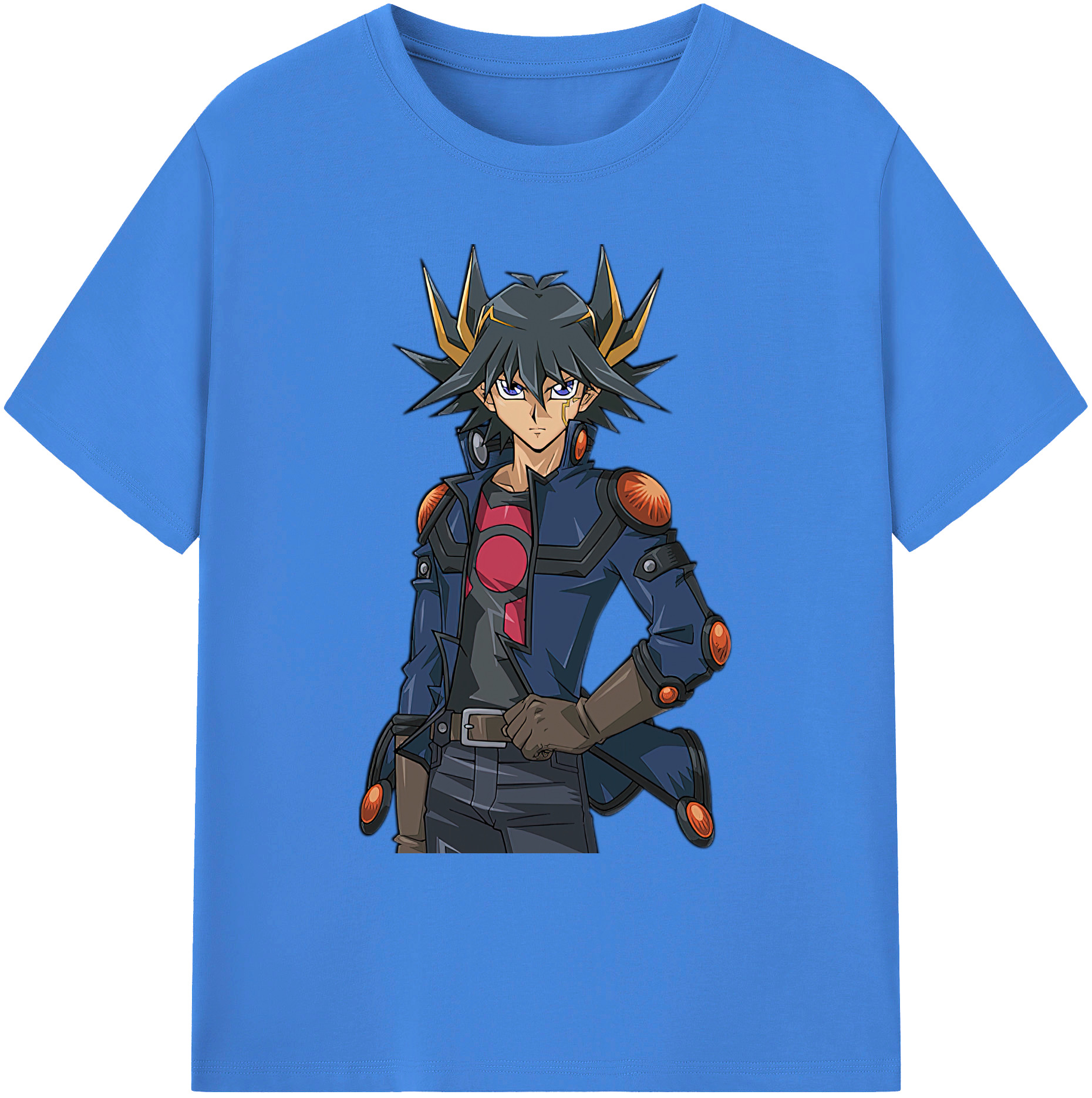 （画像用） 遊☆戯☆王 Yu-Gi-Oh! 綿100％ メンズ半袖Tシャツ｜肌触りやわらか＆通気性