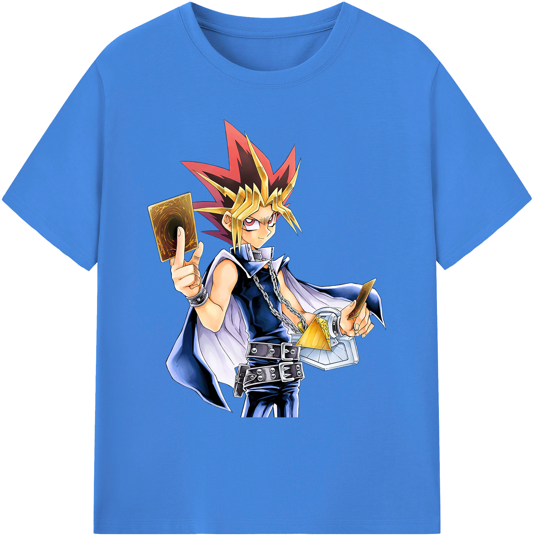 （画像用） 遊☆戯☆王 Yu-Gi-Oh! 綿100％ メンズ半袖Tシャツ｜肌触りやわらか＆通気性