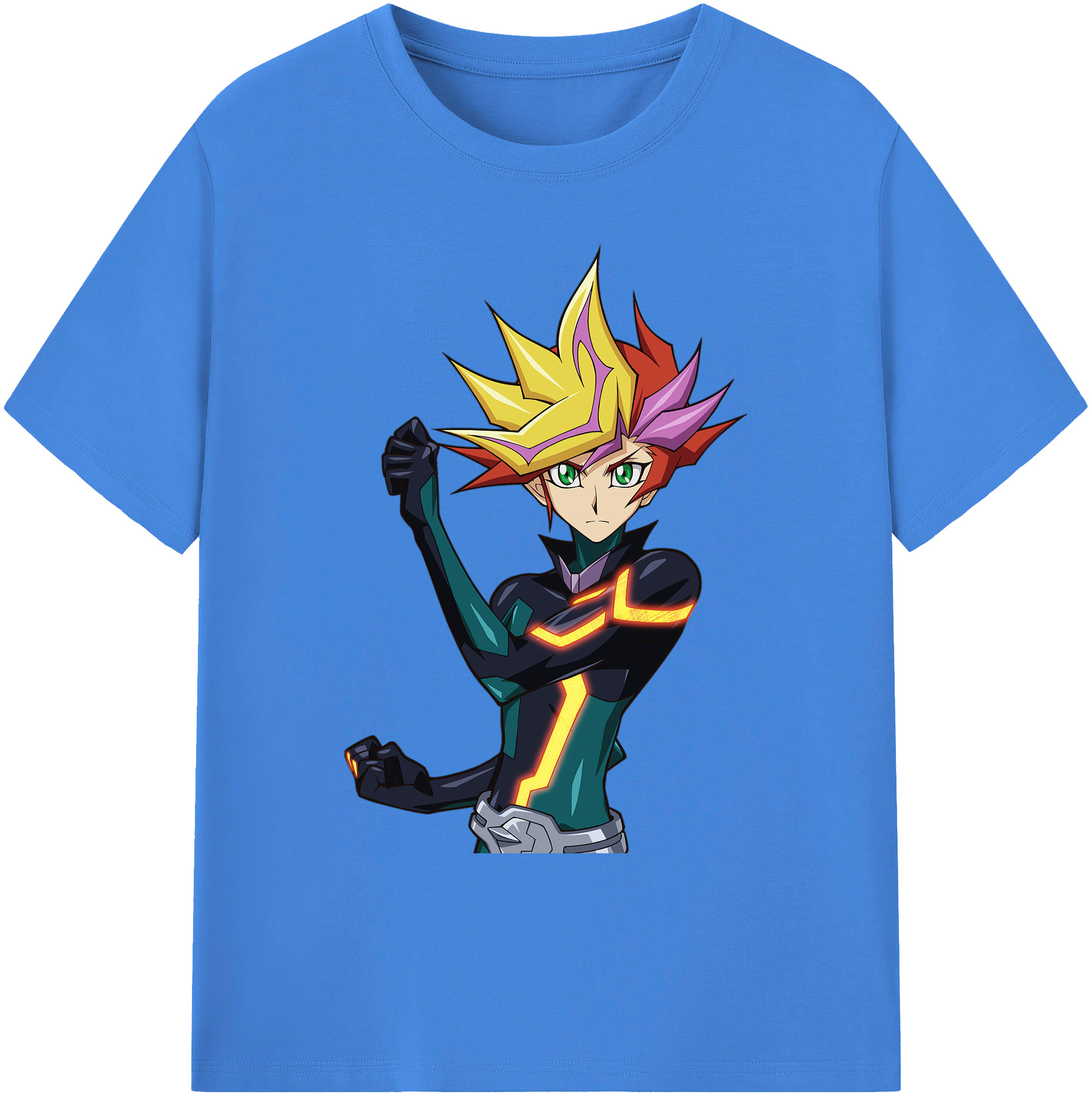 （画像用） 遊☆戯☆王 Yu-Gi-Oh! 綿100％ メンズ半袖Tシャツ｜肌触りやわらか＆通気性