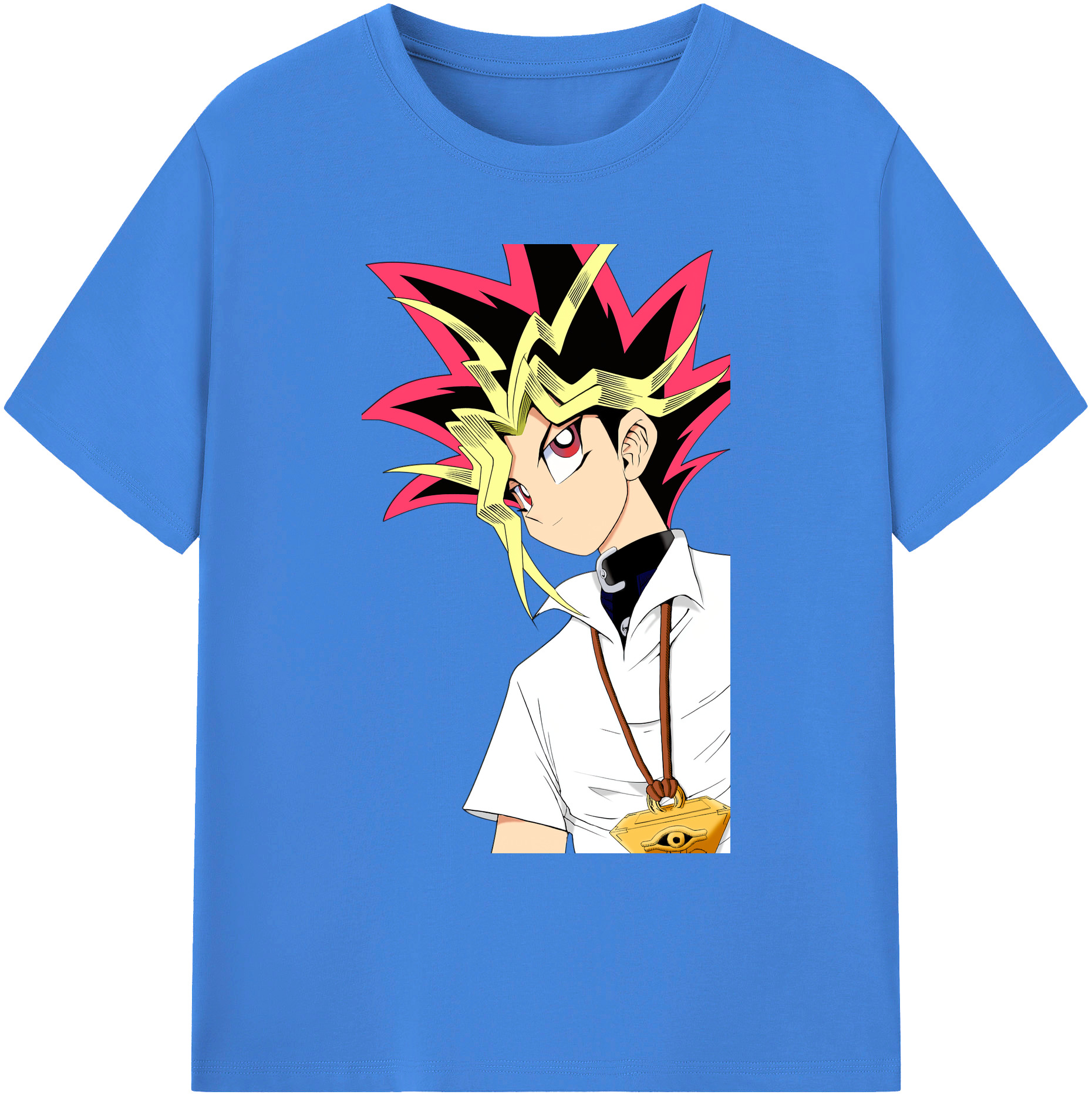（画像用） 遊☆戯☆王 Yu-Gi-Oh! 綿100％ メンズ半袖Tシャツ｜肌触りやわらか＆通気性
