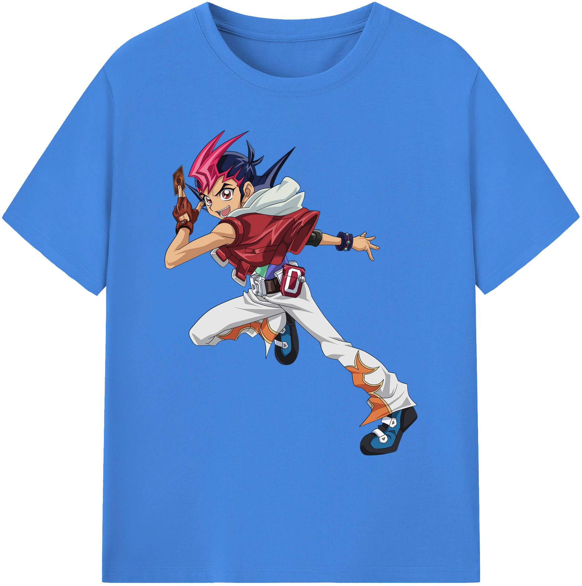 （画像用） 遊☆戯☆王 Yu-Gi-Oh! 綿100％ メンズ半袖Tシャツ｜肌触りやわらか＆通気性
