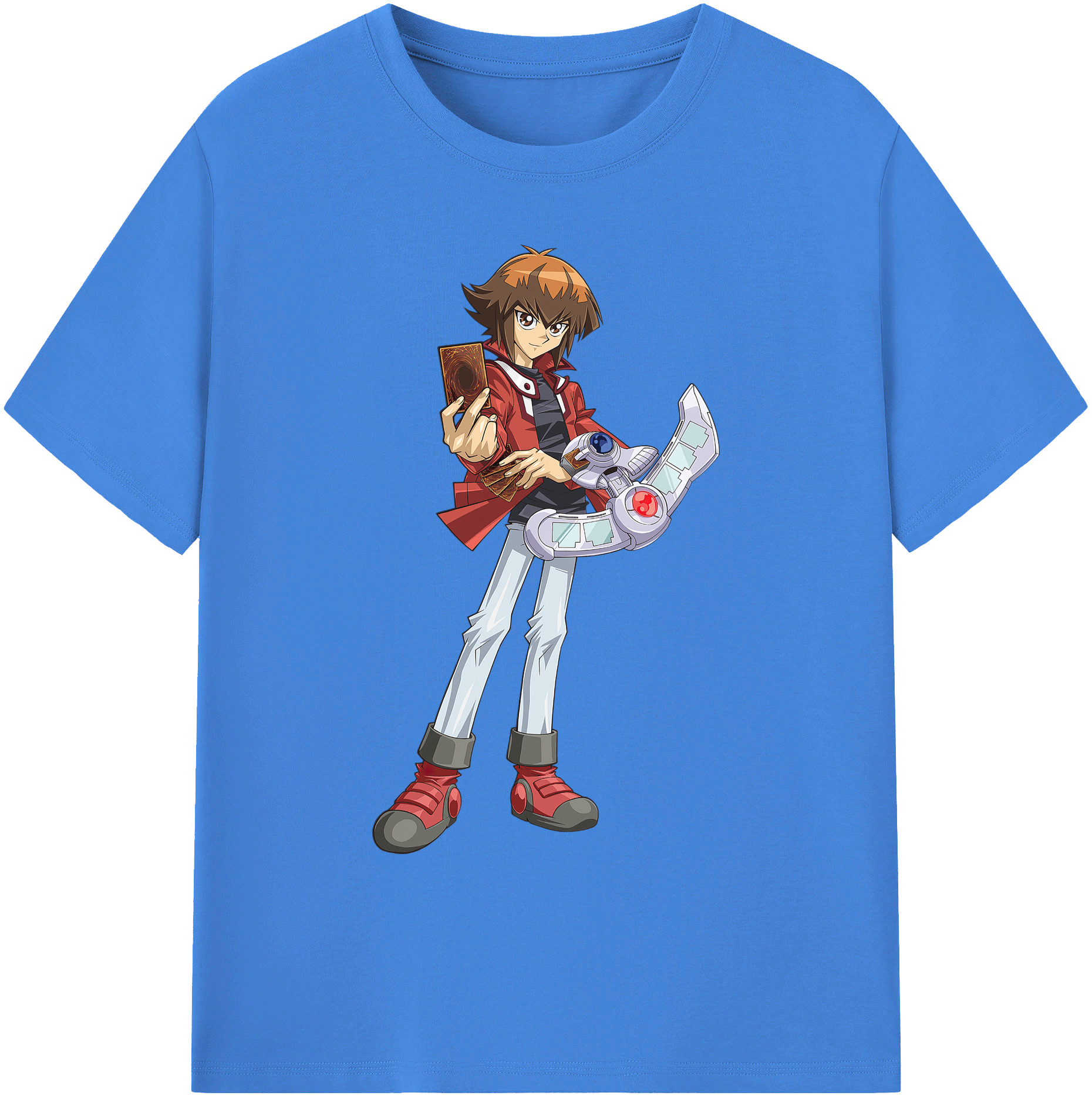 （画像用） 遊☆戯☆王 Yu-Gi-Oh! 綿100％ メンズ半袖Tシャツ｜肌触りやわらか＆通気性