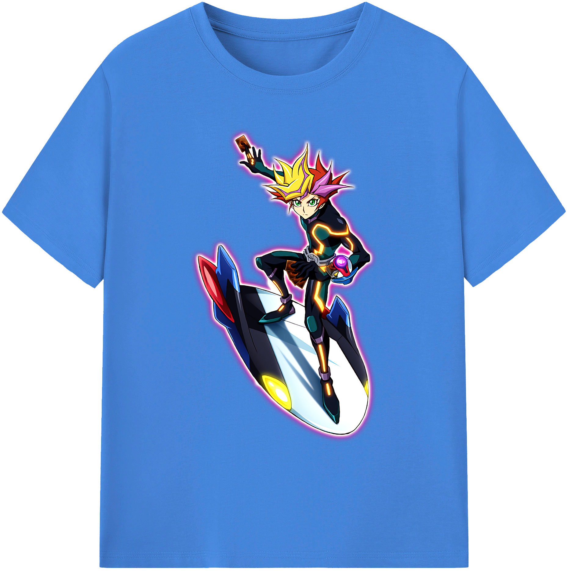 （画像用） 遊☆戯☆王 Yu-Gi-Oh! 綿100％ メンズ半袖Tシャツ｜肌触りやわらか＆通気性