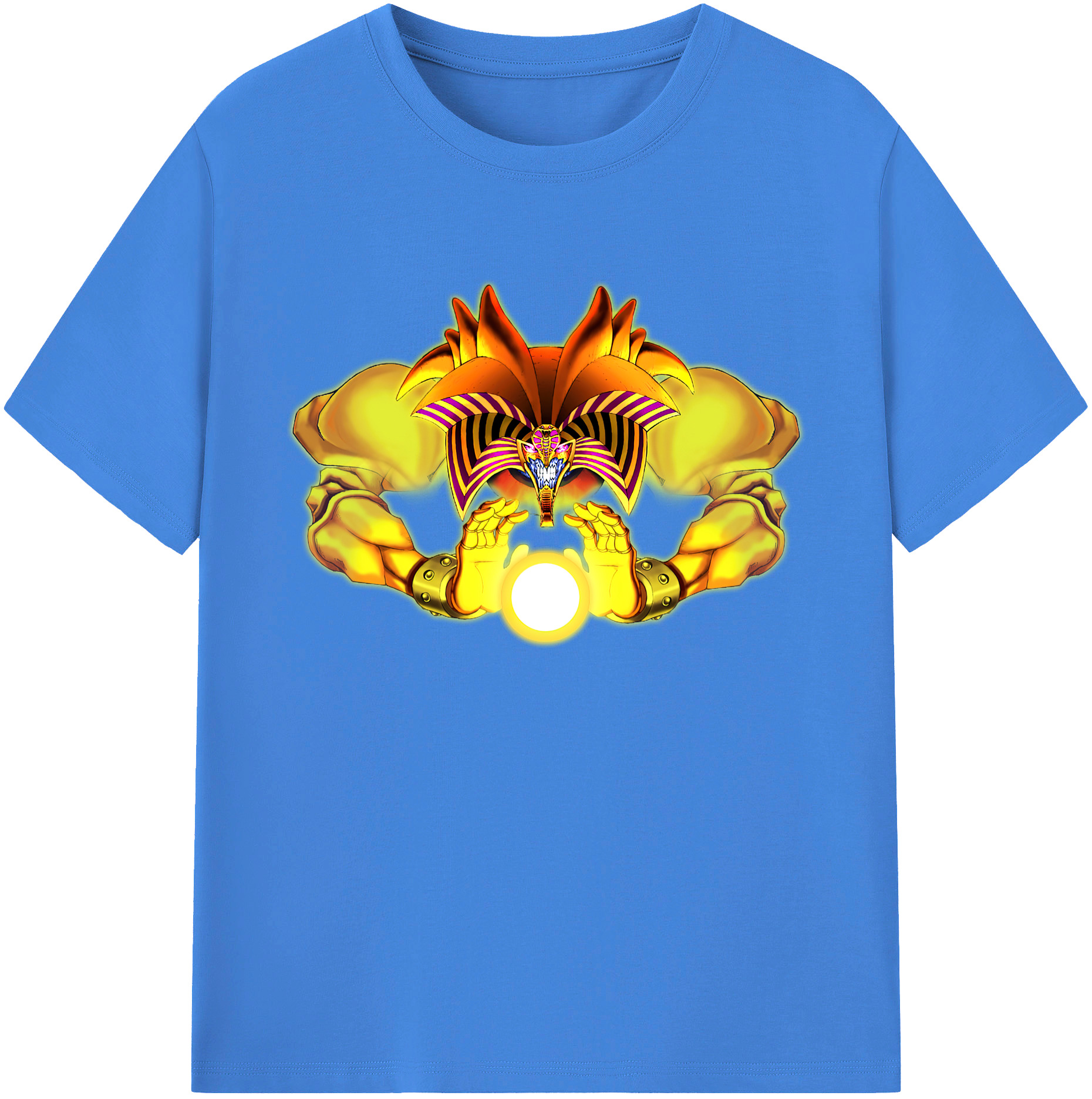 （画像用） 遊☆戯☆王 Yu-Gi-Oh! 綿100％ メンズ半袖Tシャツ｜肌触りやわらか＆通気性