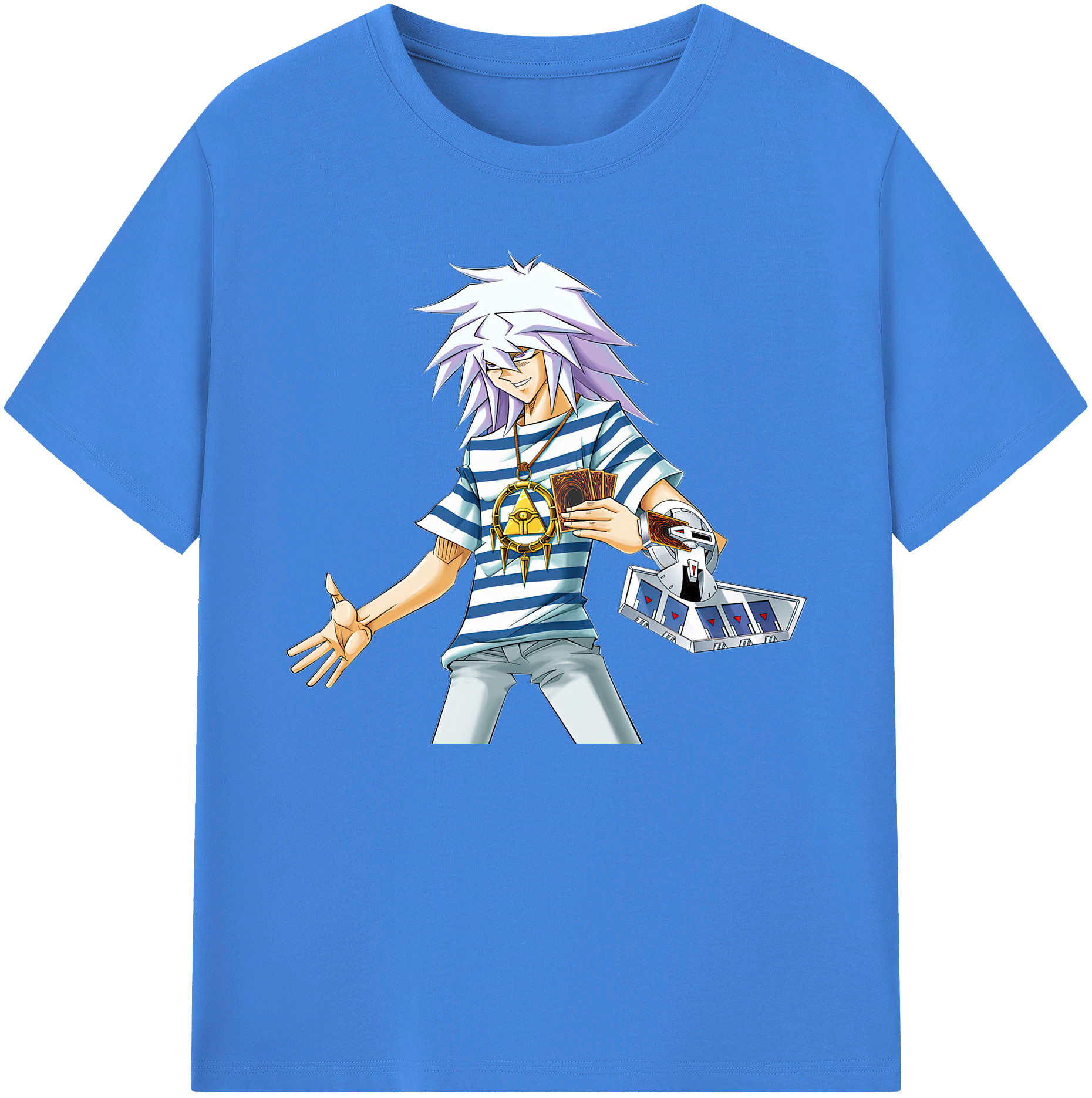 （画像用） 遊☆戯☆王 Yu-Gi-Oh! 綿100％ メンズ半袖Tシャツ｜肌触りやわらか＆通気性