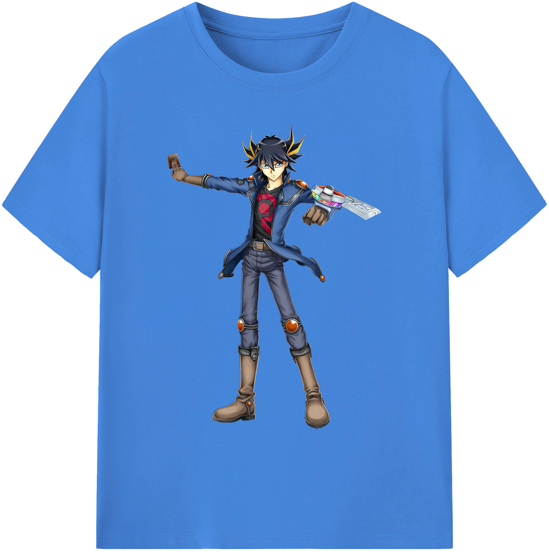 （画像用） 遊☆戯☆王 Yu-Gi-Oh! 綿100％ メンズ半袖Tシャツ｜肌触りやわらか＆通気性