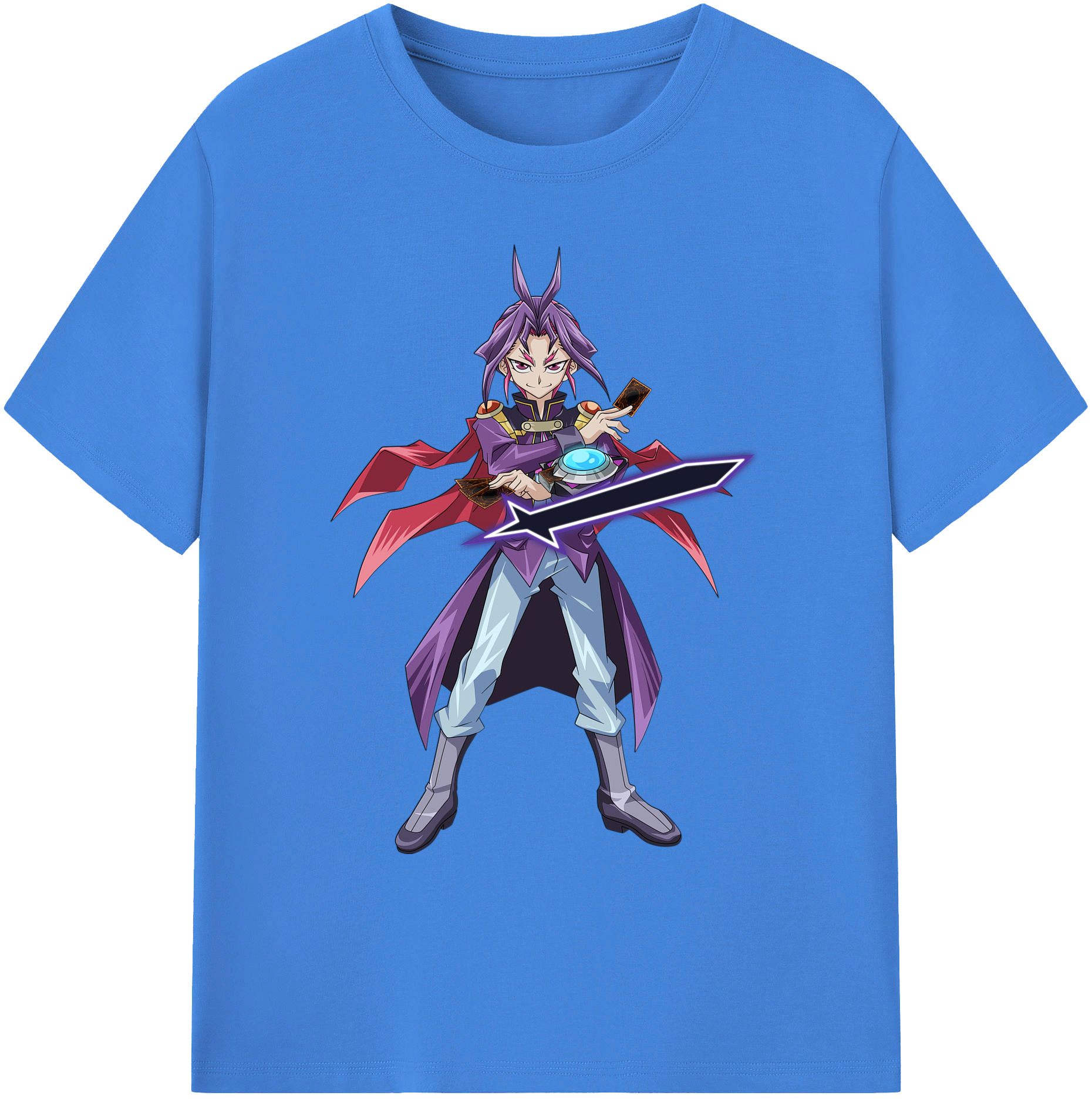 （画像用） 遊☆戯☆王 Yu-Gi-Oh! 綿100％ メンズ半袖Tシャツ｜肌触りやわらか＆通気性