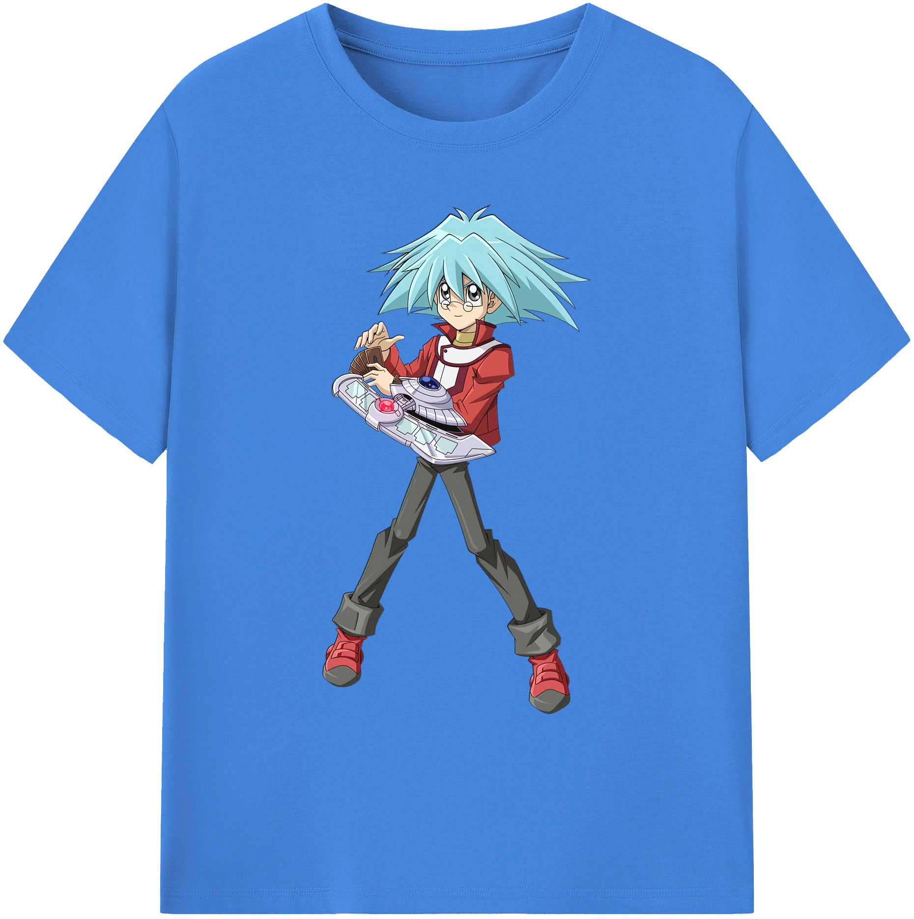 （画像用） 遊☆戯☆王 Yu-Gi-Oh! 綿100％ メンズ半袖Tシャツ｜肌触りやわらか＆通気性