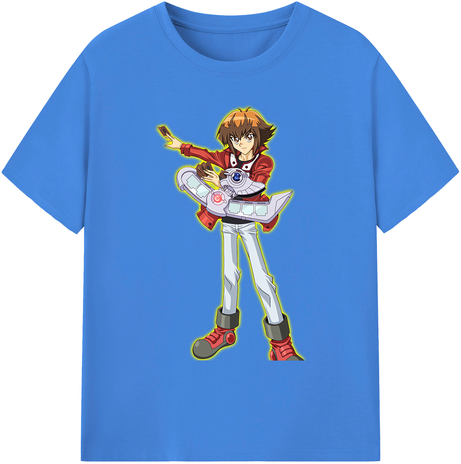 （画像用） 遊☆戯☆王 Yu-Gi-Oh! 綿100％ メンズ半袖Tシャツ｜肌触りやわらか＆通気性