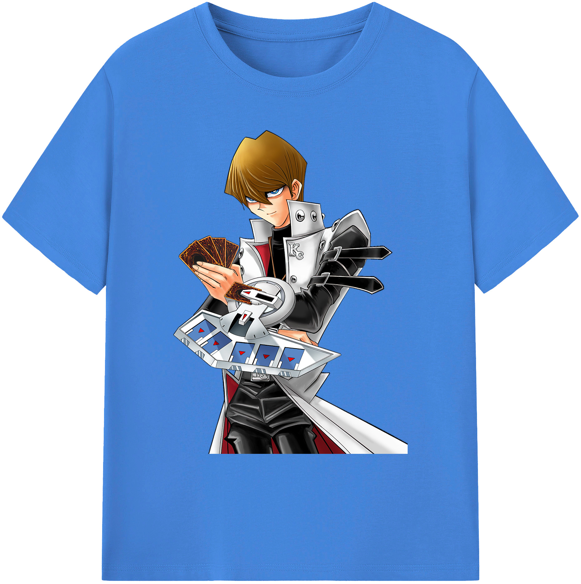 （画像用） 遊☆戯☆王 Yu-Gi-Oh! 綿100％ メンズ半袖Tシャツ｜肌触りやわらか＆通気性
