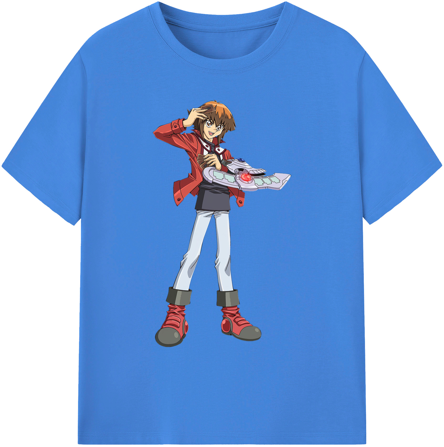 （画像用） 遊☆戯☆王 Yu-Gi-Oh! 綿100％ メンズ半袖Tシャツ｜肌触りやわらか＆通気性