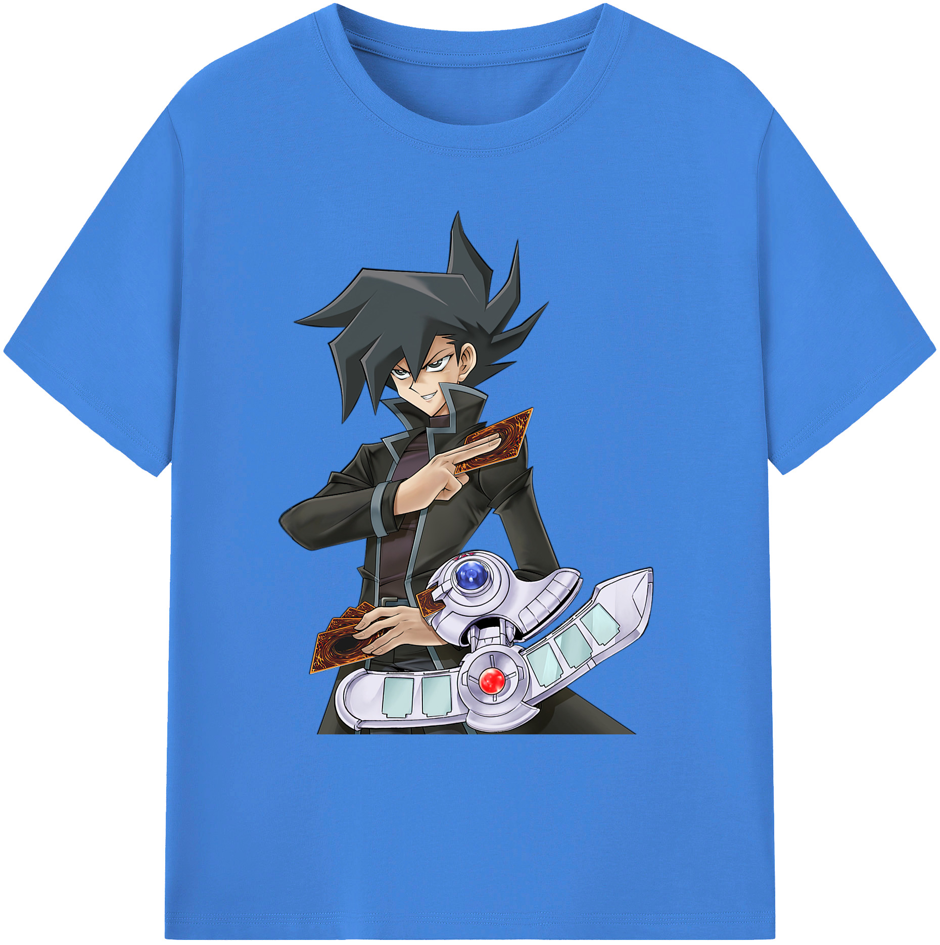 （画像用） 遊☆戯☆王 Yu-Gi-Oh! 綿100％ メンズ半袖Tシャツ｜肌触りやわらか＆通気性