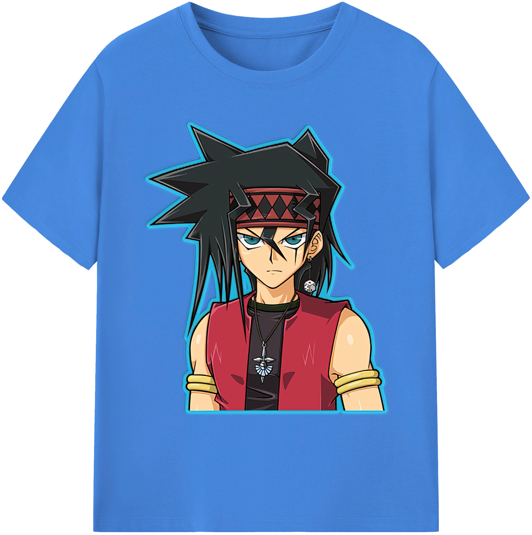 （画像用） 遊☆戯☆王 Yu-Gi-Oh! 綿100％ メンズ半袖Tシャツ｜肌触りやわらか＆通気性
