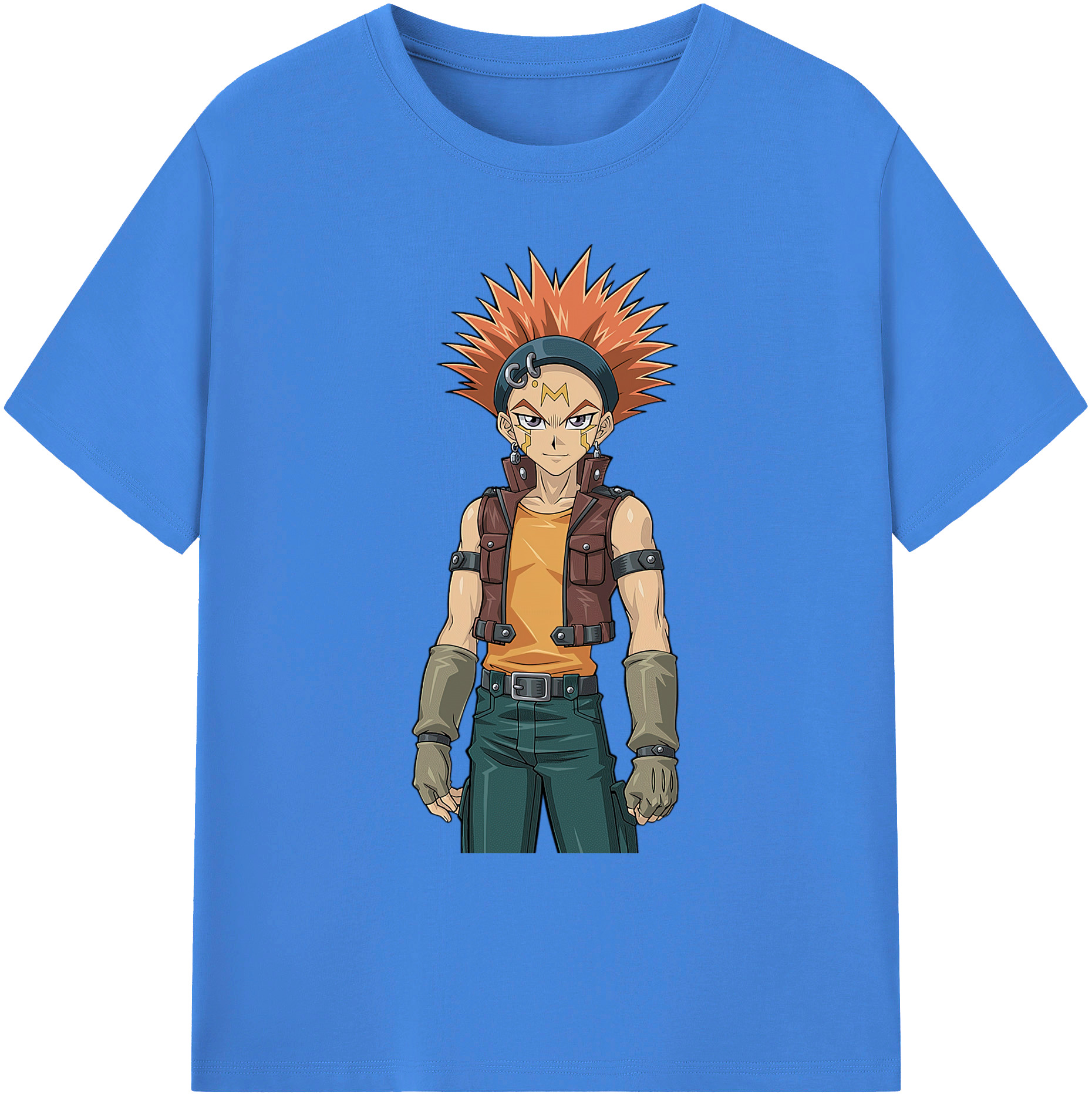 （画像用） 遊☆戯☆王 Yu-Gi-Oh! 綿100％ メンズ半袖Tシャツ｜肌触りやわらか＆通気性