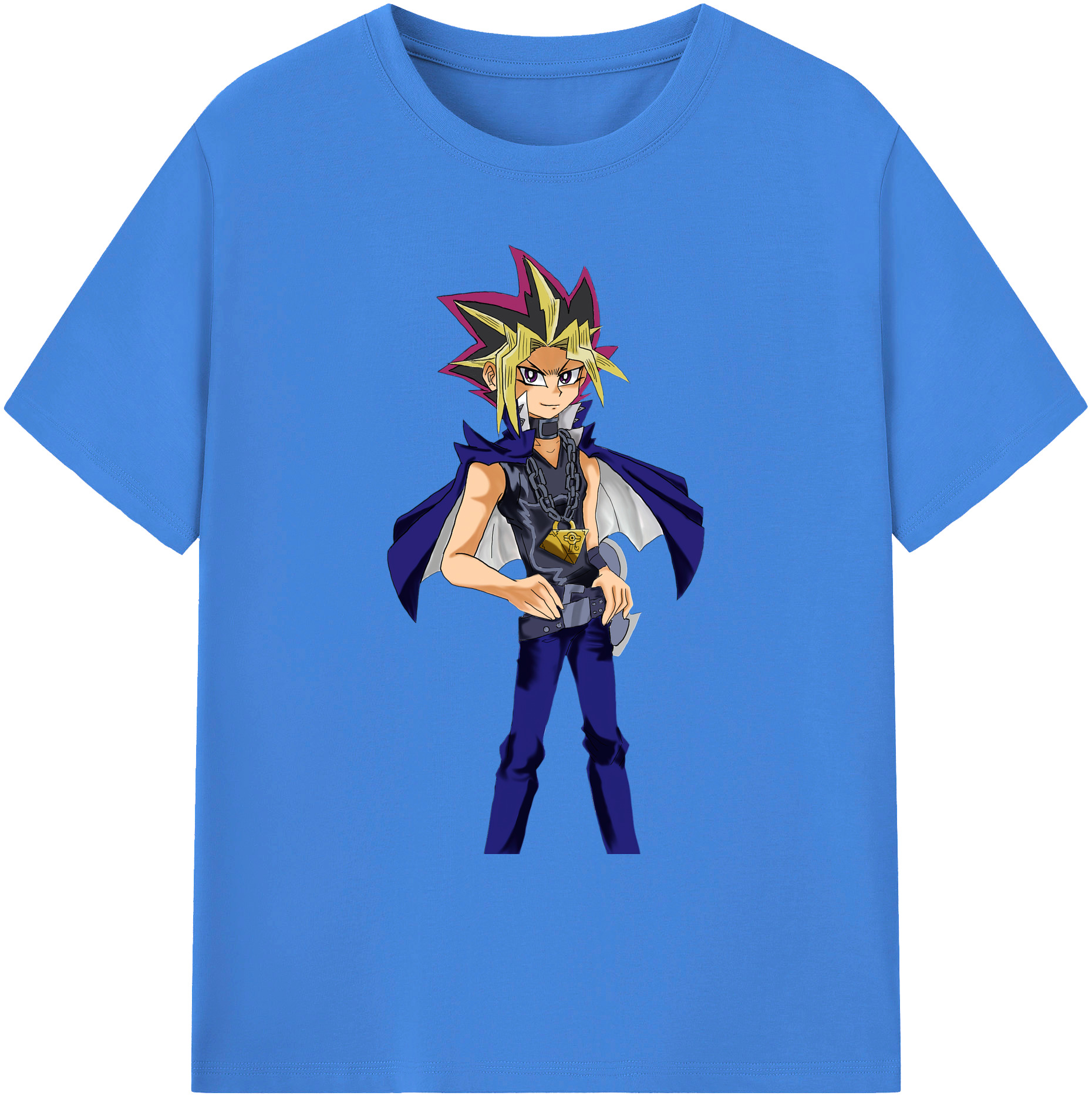 （画像用） 遊☆戯☆王 Yu-Gi-Oh! 綿100％ メンズ半袖Tシャツ｜肌触りやわらか＆通気性