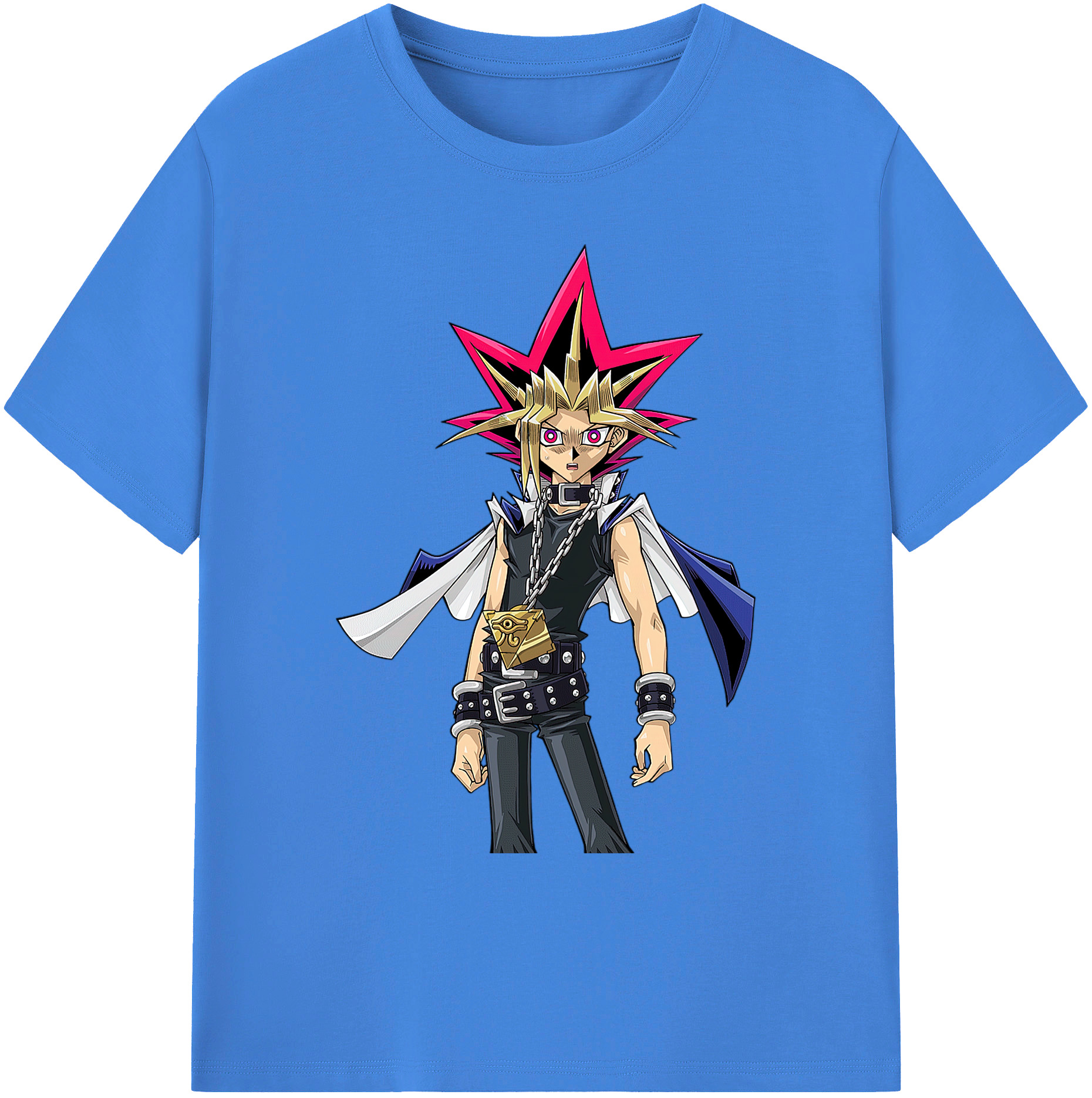 （画像用） 遊☆戯☆王 Yu-Gi-Oh! 綿100％ メンズ半袖Tシャツ｜肌触りやわらか＆通気性