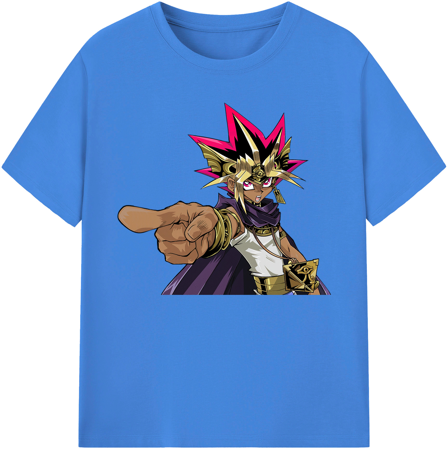 （画像用） 遊☆戯☆王 Yu-Gi-Oh! 綿100％ メンズ半袖Tシャツ｜肌触りやわらか＆通気性