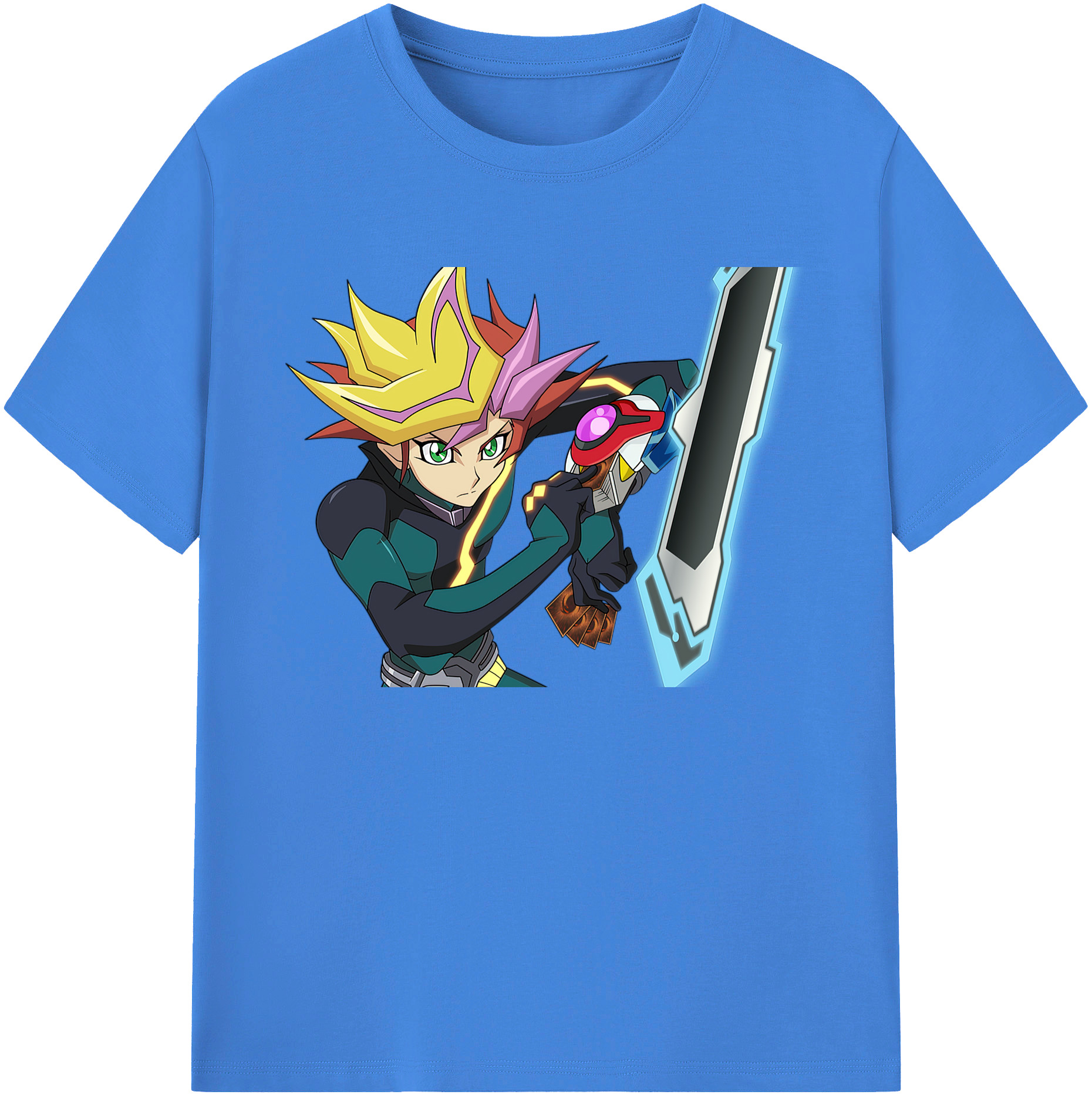 （画像用） 遊☆戯☆王 Yu-Gi-Oh! 綿100％ メンズ半袖Tシャツ｜肌触りやわらか＆通気性