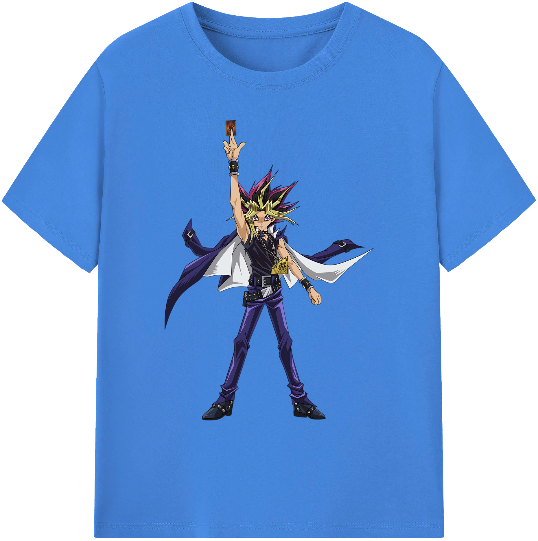 （画像用） 遊☆戯☆王 Yu-Gi-Oh! 綿100％ メンズ半袖Tシャツ｜肌触りやわらか＆通気性