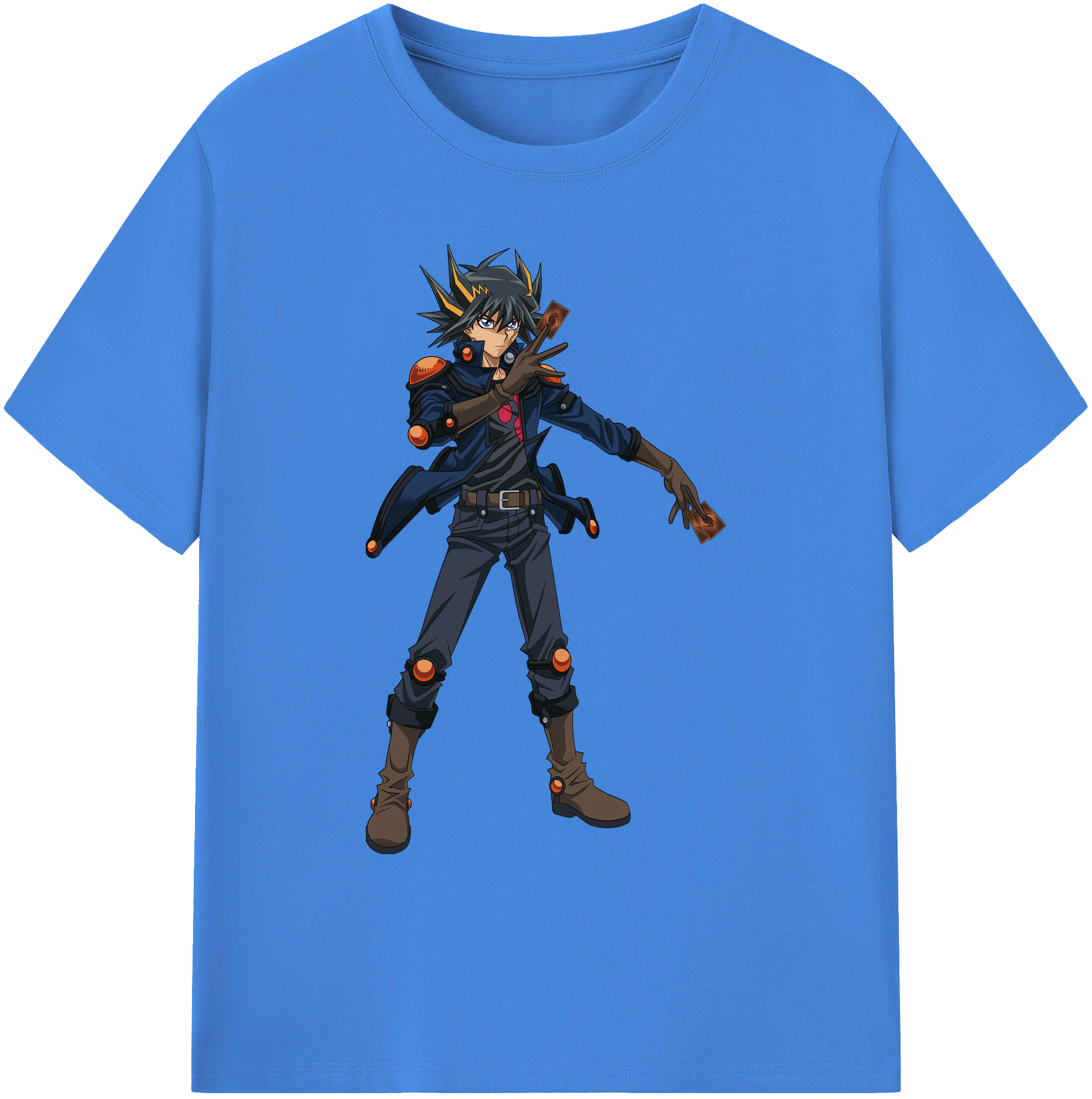 （画像用） 遊☆戯☆王 Yu-Gi-Oh! 綿100％ メンズ半袖Tシャツ｜肌触りやわらか＆通気性