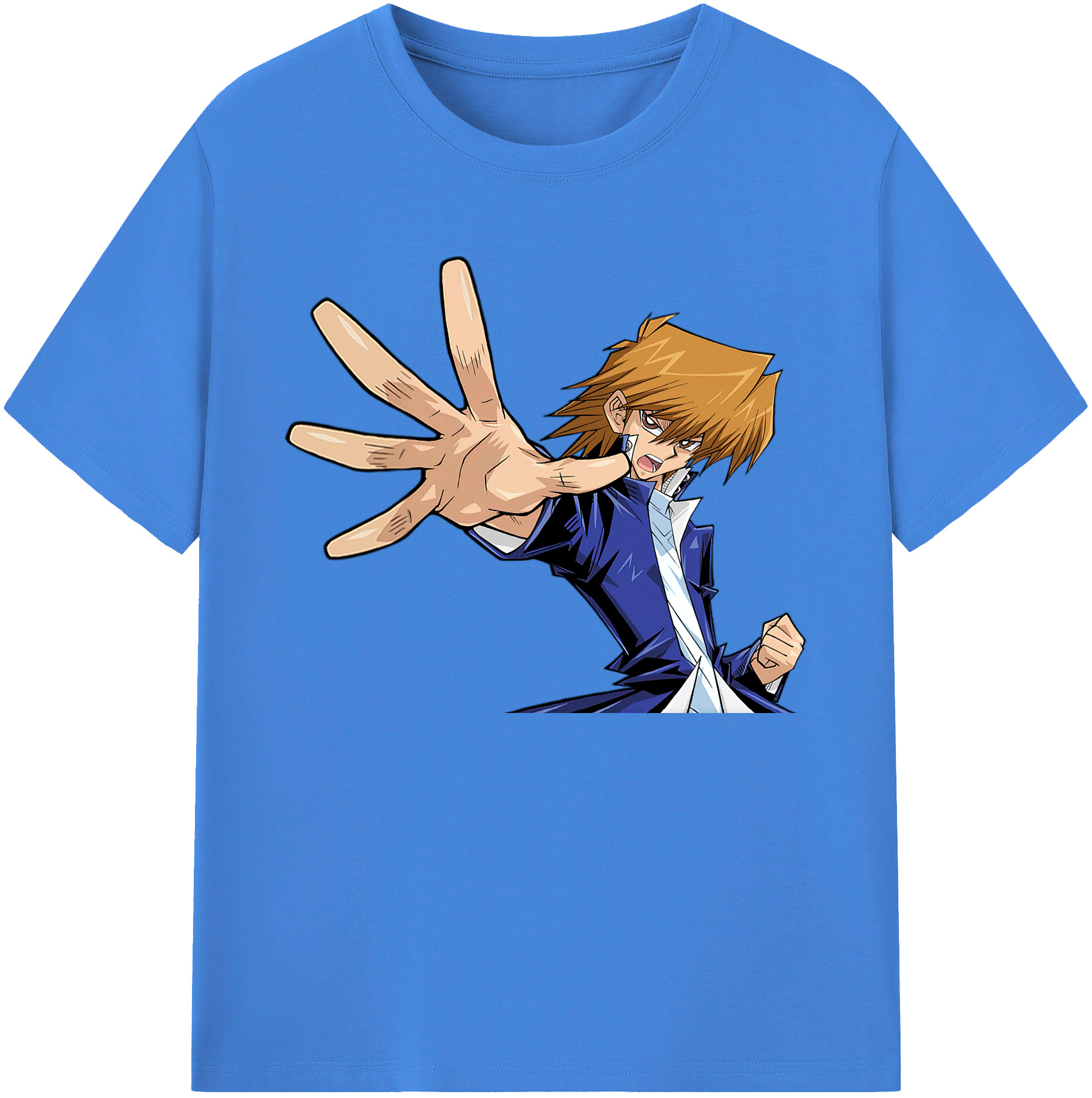 （画像用） 遊☆戯☆王 Yu-Gi-Oh! 綿100％ メンズ半袖Tシャツ｜肌触りやわらか＆通気性