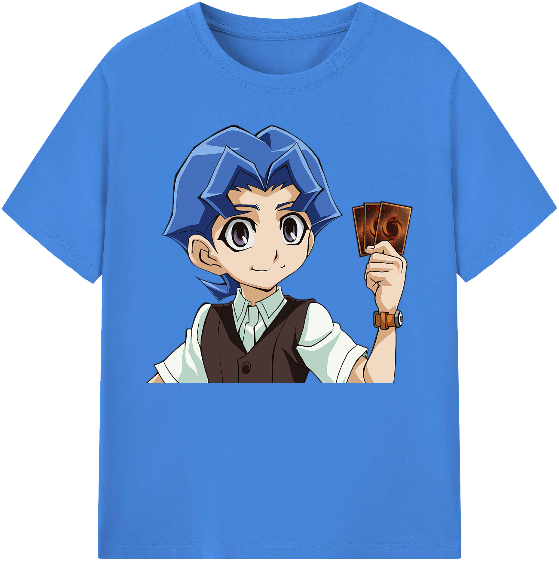 （画像用） 遊☆戯☆王 Yu-Gi-Oh! 綿100％ メンズ半袖Tシャツ｜肌触りやわらか＆通気性
