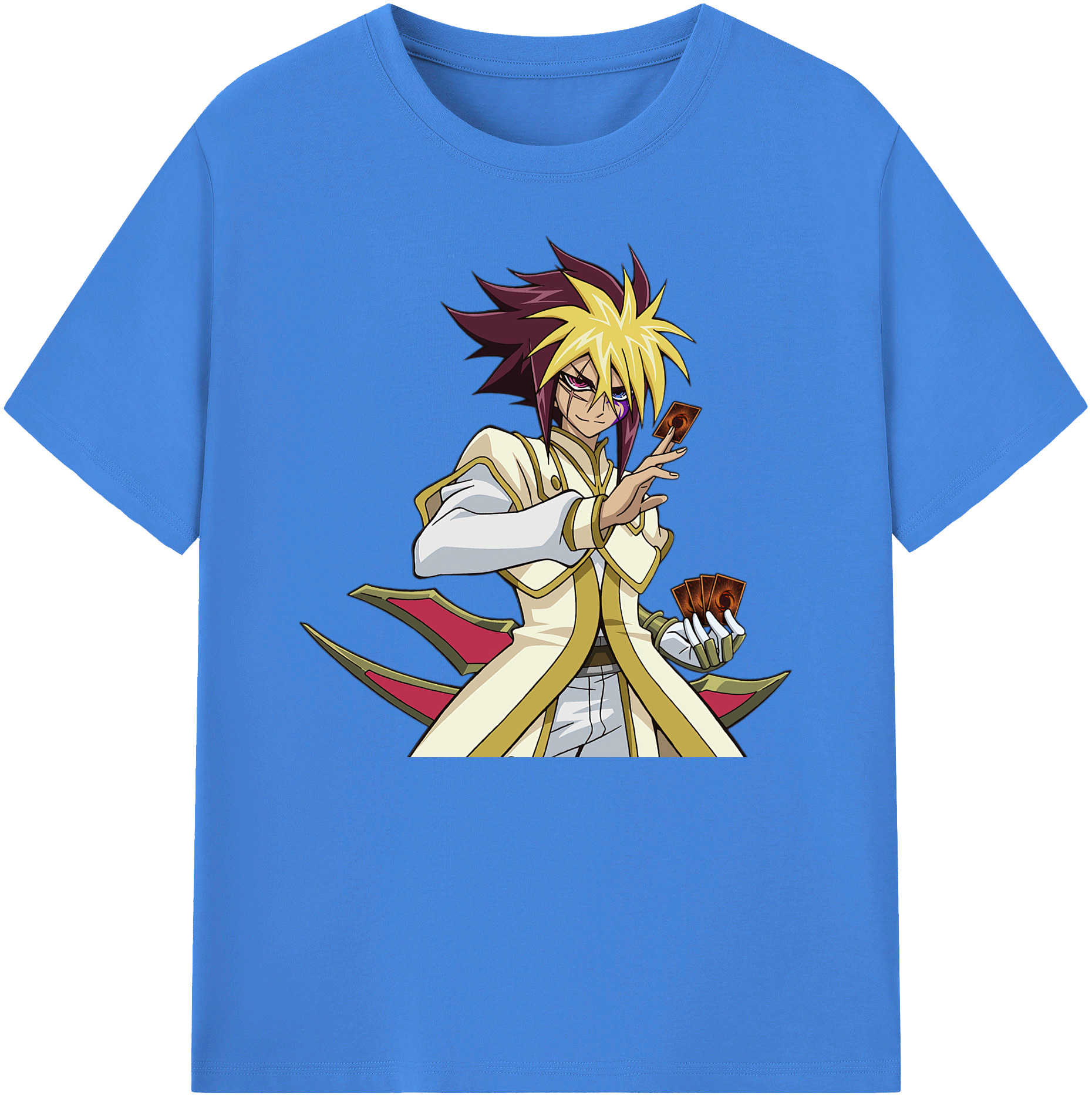 （画像用） 遊☆戯☆王 Yu-Gi-Oh! 綿100％ メンズ半袖Tシャツ｜肌触りやわらか＆通気性