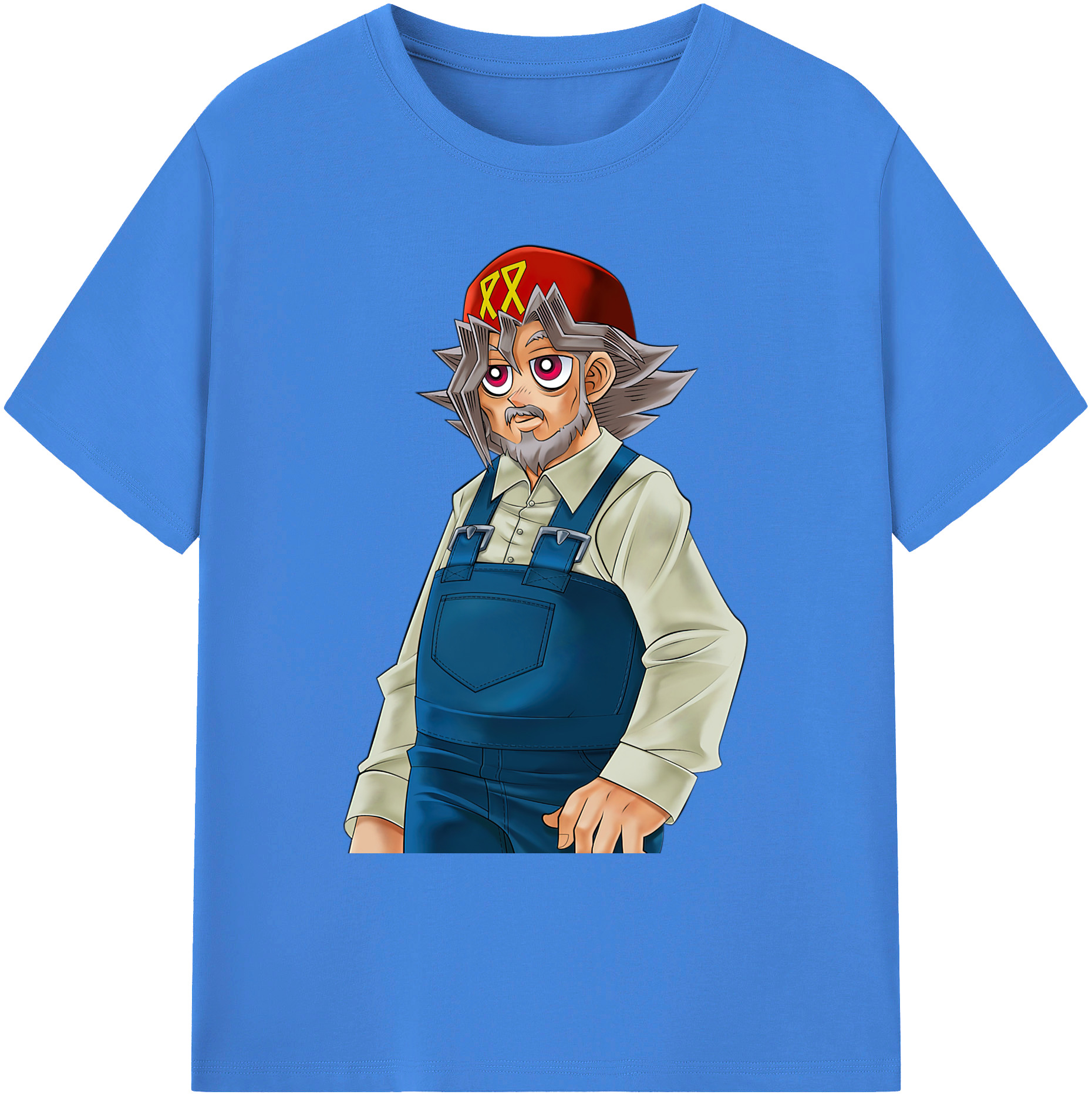 （画像用） 遊☆戯☆王 Yu-Gi-Oh! 綿100％ メンズ半袖Tシャツ｜肌触りやわらか＆通気性