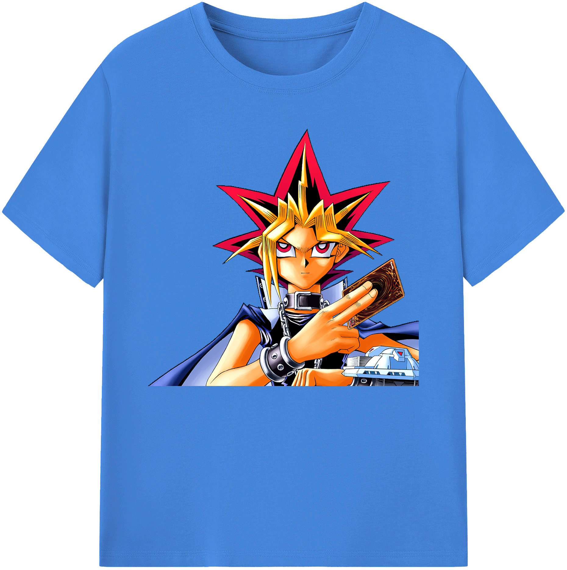 （画像用） 遊☆戯☆王 Yu-Gi-Oh! 綿100％ メンズ半袖Tシャツ｜肌触りやわらか＆通気性