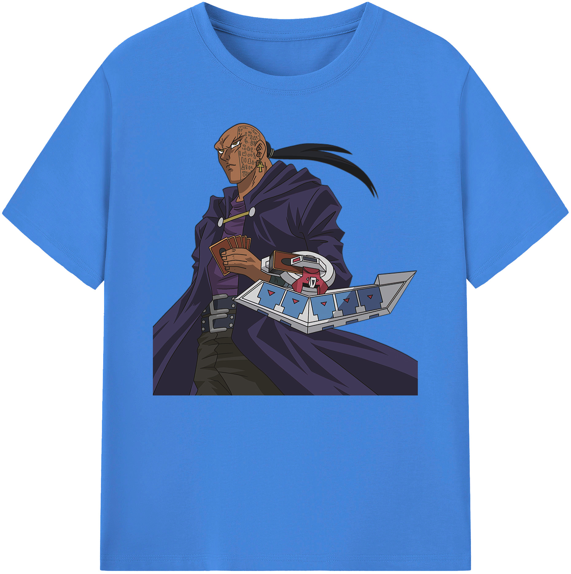 （画像用） 遊☆戯☆王 Yu-Gi-Oh! 綿100％ メンズ半袖Tシャツ｜肌触りやわらか＆通気性