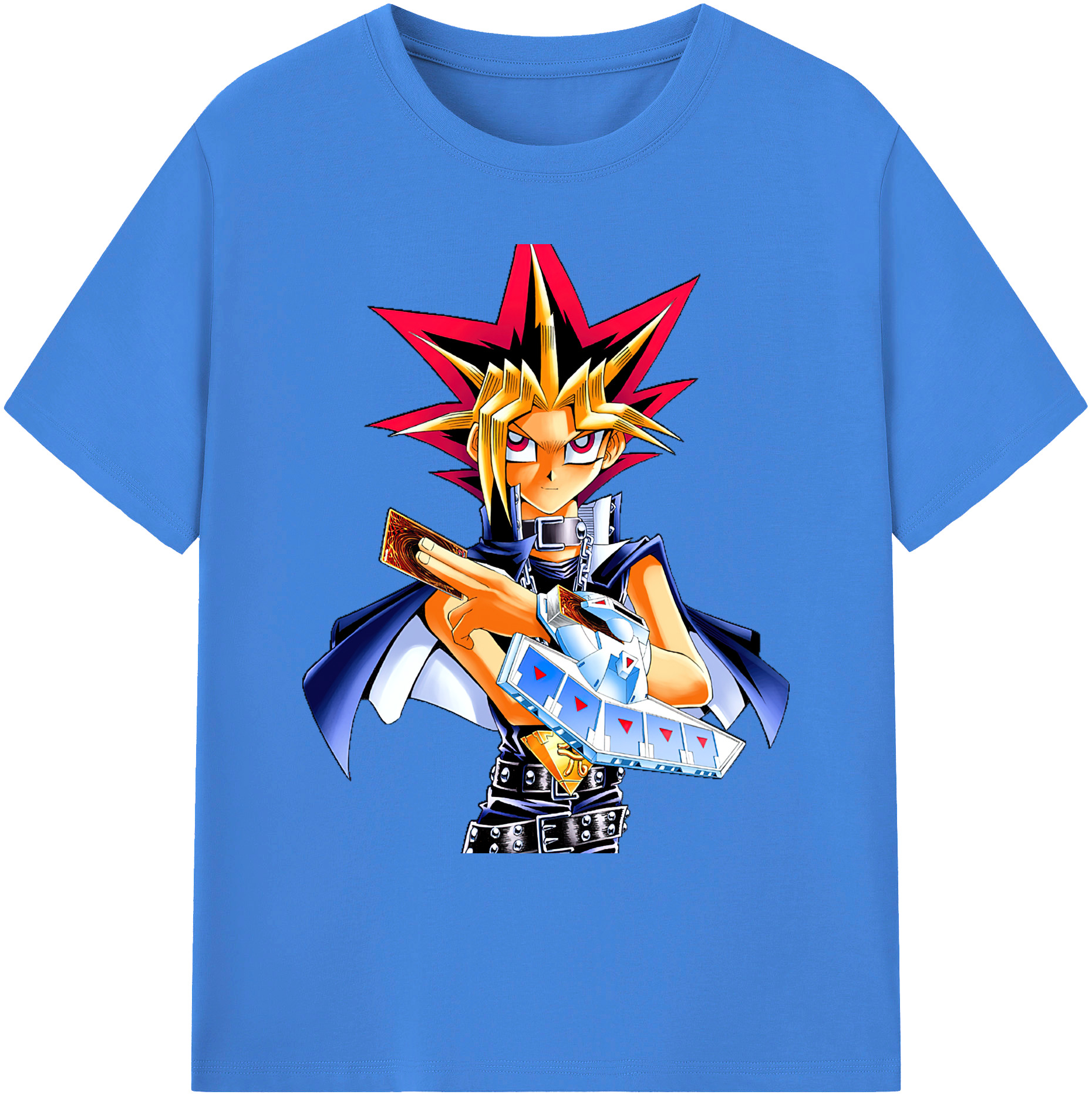（画像用） 遊☆戯☆王 Yu-Gi-Oh! 綿100％ メンズ半袖Tシャツ｜肌触りやわらか＆通気性