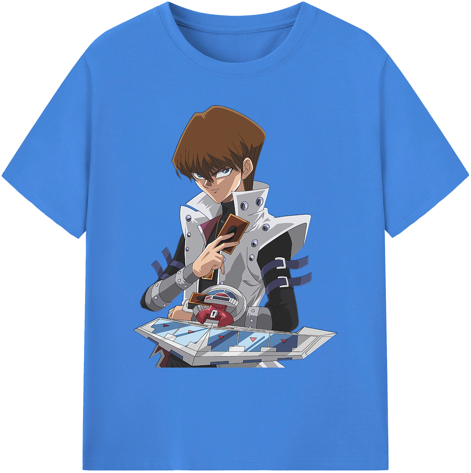 （画像用） 遊☆戯☆王 Yu-Gi-Oh! 綿100％ メンズ半袖Tシャツ｜肌触りやわらか＆通気性