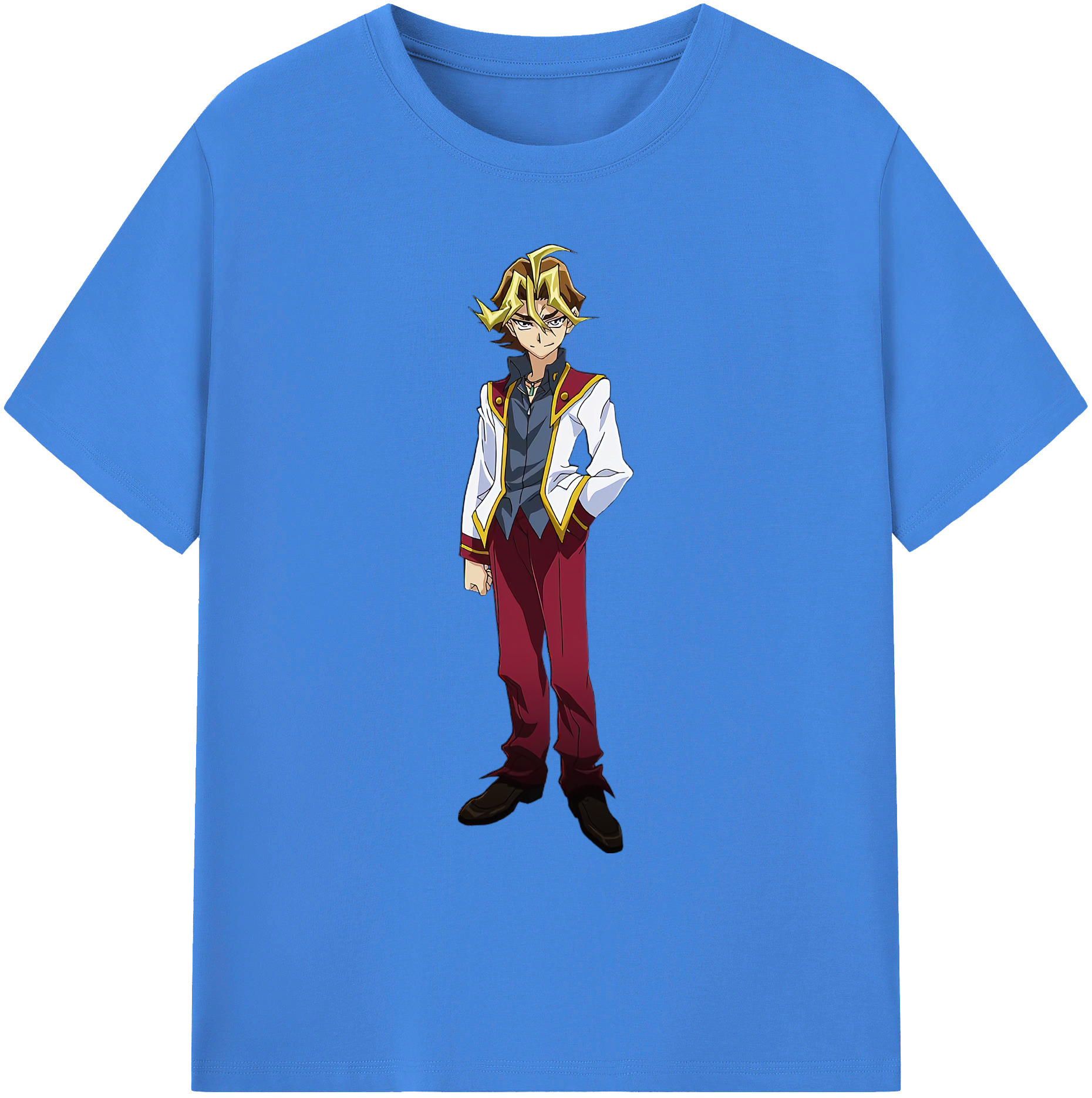 （画像用） 遊☆戯☆王 Yu-Gi-Oh! 綿100％ メンズ半袖Tシャツ｜肌触りやわらか＆通気性