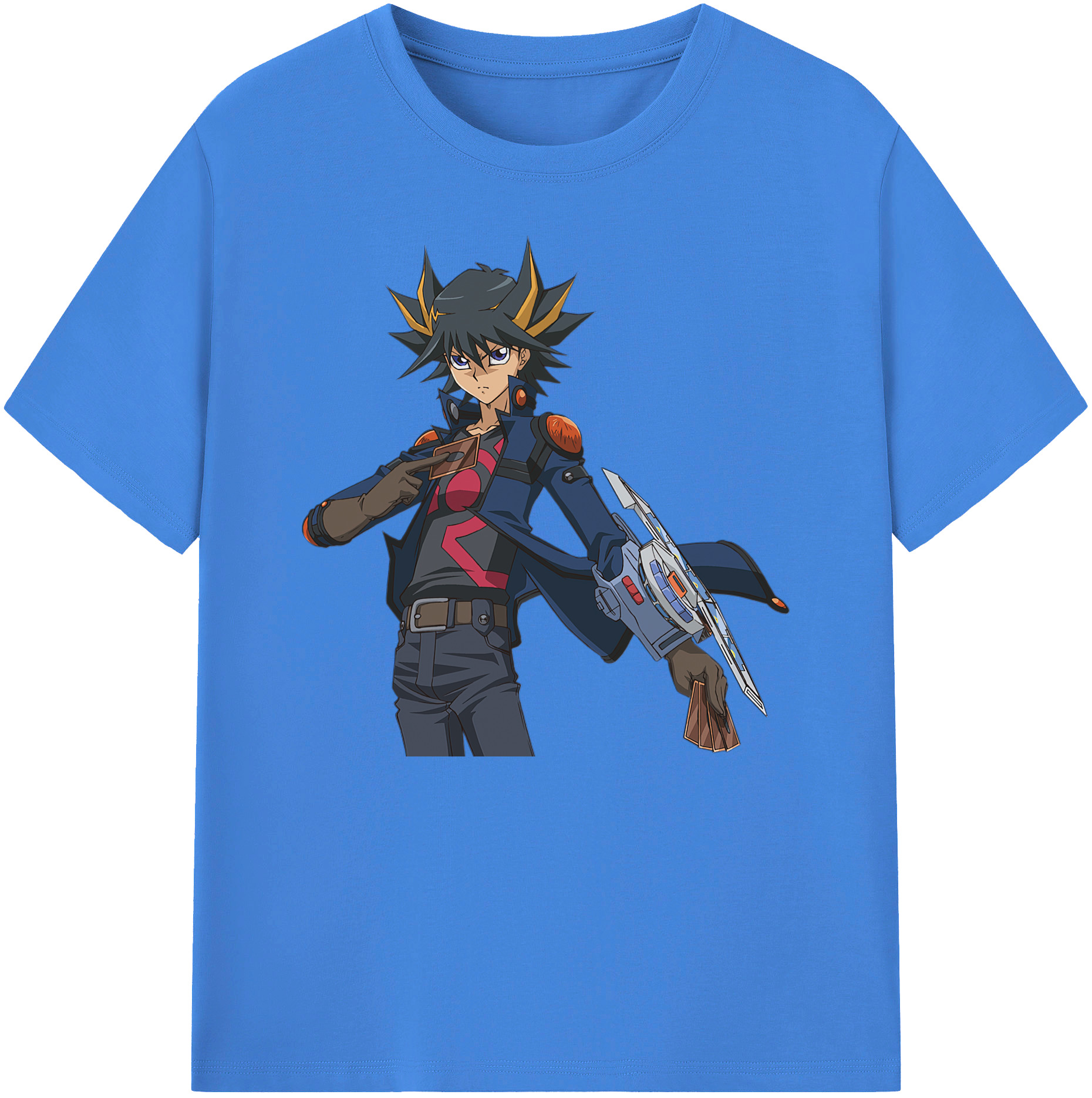（画像用） 遊☆戯☆王 Yu-Gi-Oh! 綿100％ メンズ半袖Tシャツ｜肌触りやわらか＆通気性