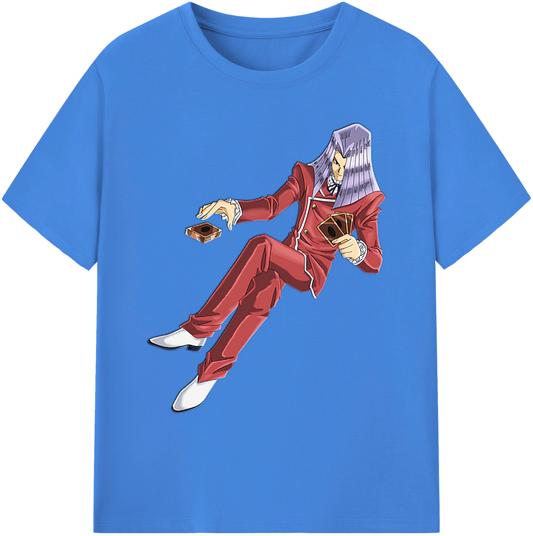 （画像用） 遊☆戯☆王 Yu-Gi-Oh! 綿100％ メンズ半袖Tシャツ｜肌触りやわらか＆通気性