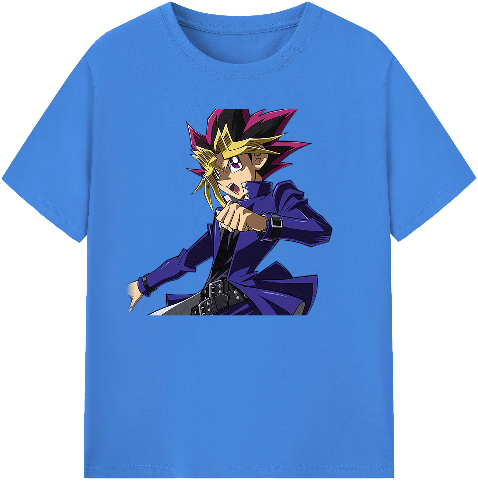 （画像用） 遊☆戯☆王 Yu-Gi-Oh! 綿100％ メンズ半袖Tシャツ｜肌触りやわらか＆通気性