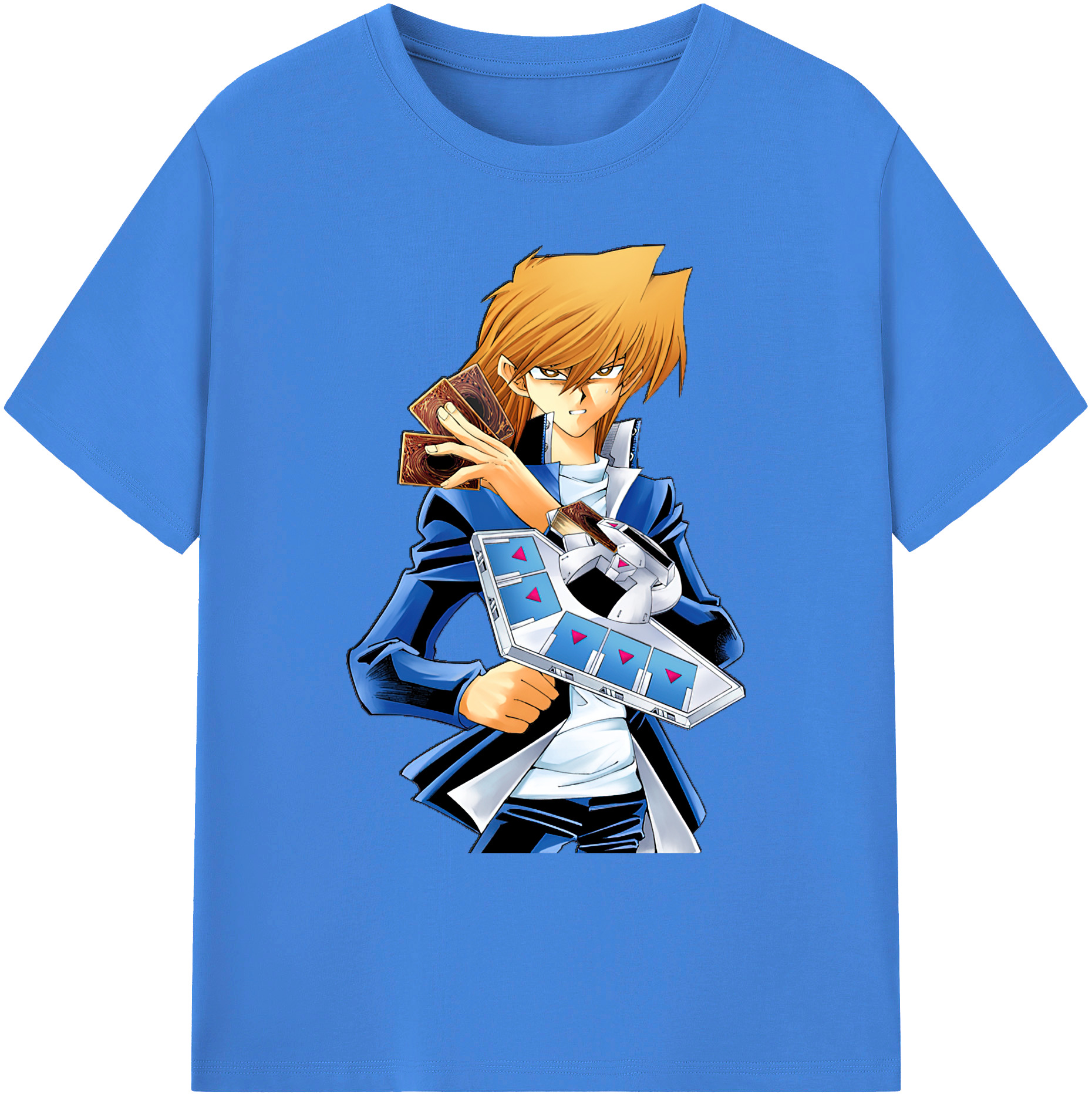 （画像用） 遊☆戯☆王 Yu-Gi-Oh! 綿100％ メンズ半袖Tシャツ｜肌触りやわらか＆通気性