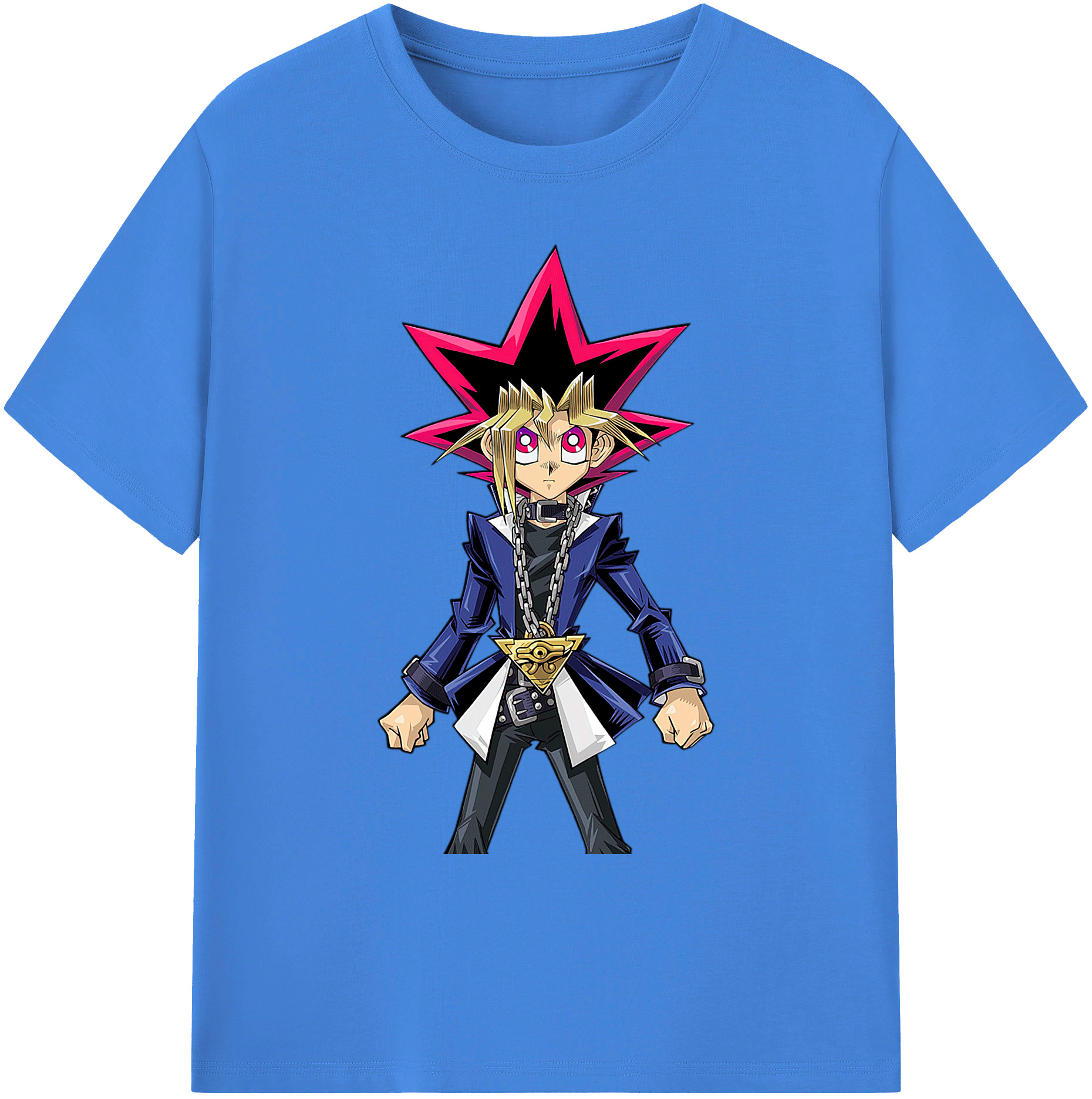 （画像用） 遊☆戯☆王 Yu-Gi-Oh! 綿100％ メンズ半袖Tシャツ｜肌触りやわらか＆通気性