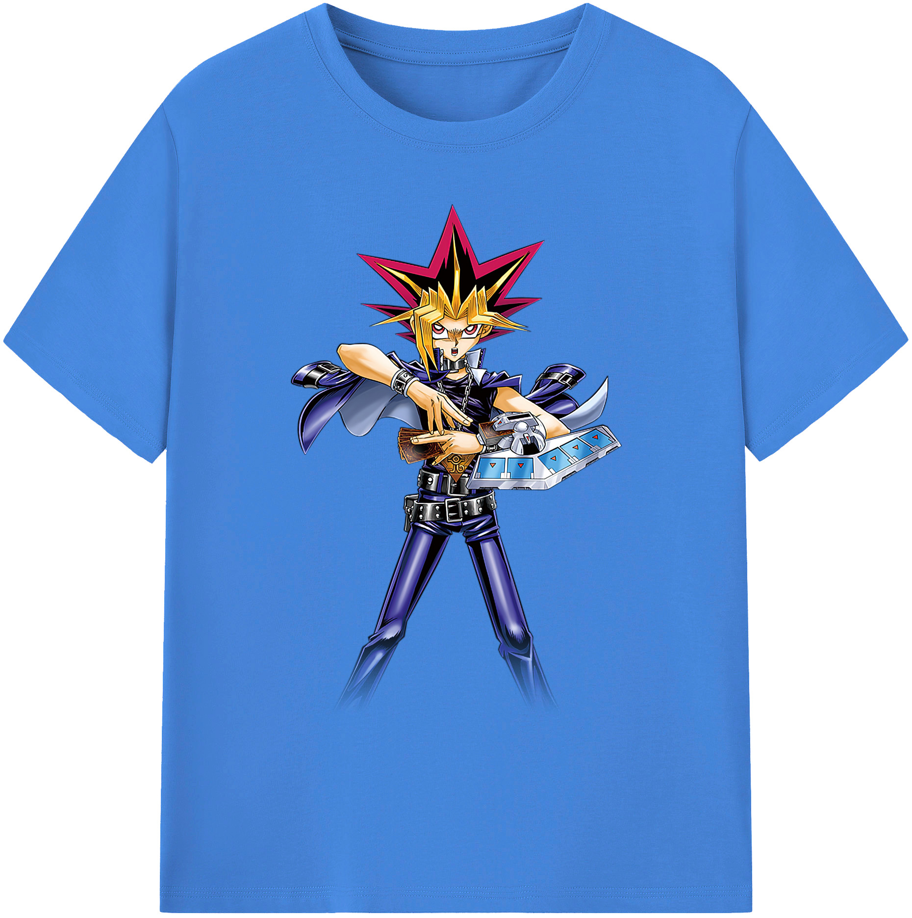 （画像用） 遊☆戯☆王 Yu-Gi-Oh! 綿100％ メンズ半袖Tシャツ｜肌触りやわらか＆通気性