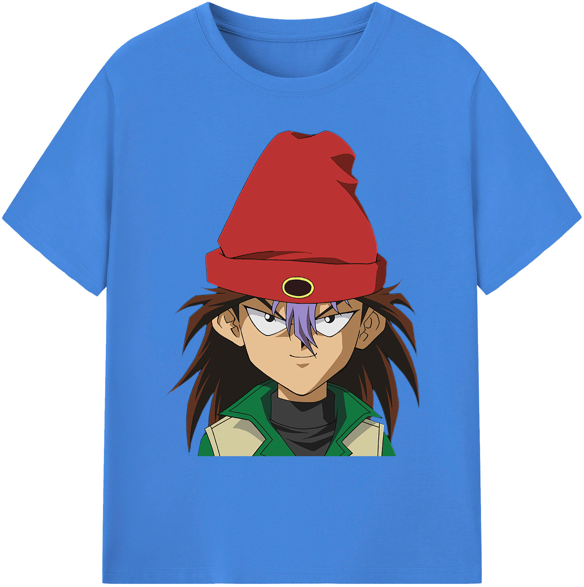 （画像用） 遊☆戯☆王 Yu-Gi-Oh! 綿100％ メンズ半袖Tシャツ｜肌触りやわらか＆通気性