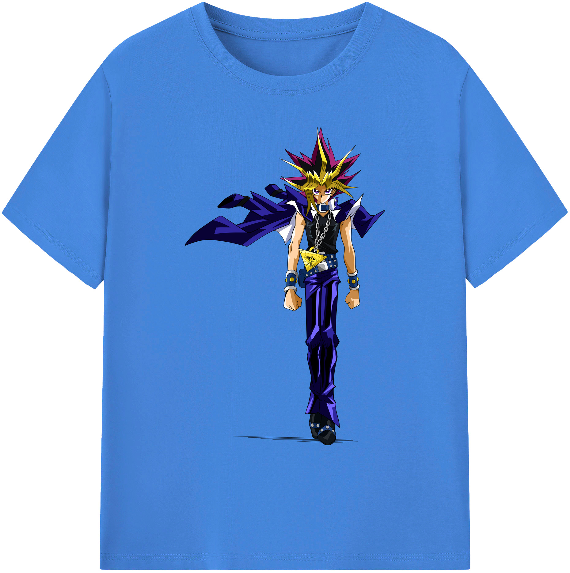 （画像用） 遊☆戯☆王 Yu-Gi-Oh! 綿100％ メンズ半袖Tシャツ｜肌触りやわらか＆通気性