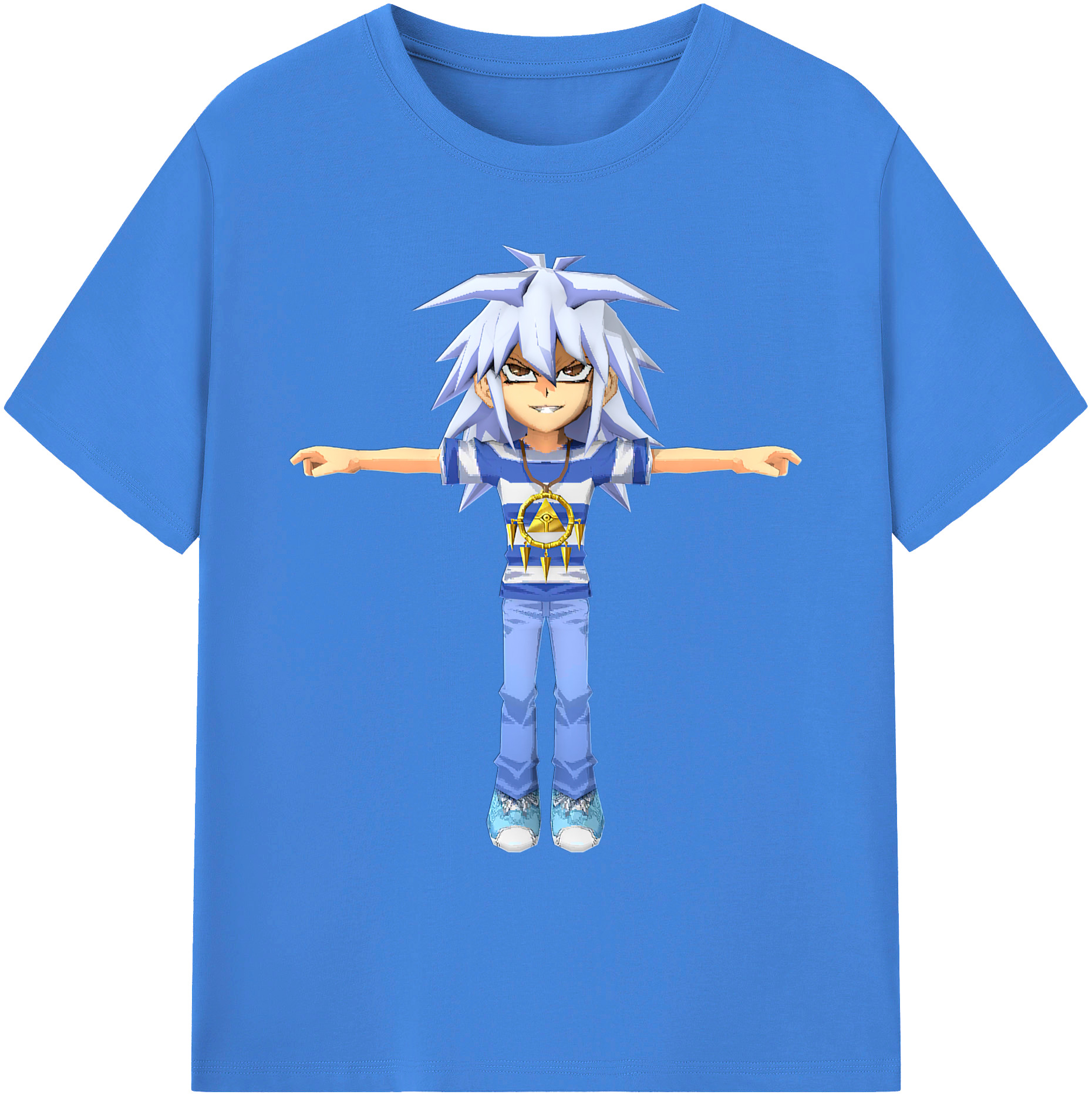（画像用） 遊☆戯☆王 Yu-Gi-Oh! 綿100％ メンズ半袖Tシャツ｜肌触りやわらか＆通気性