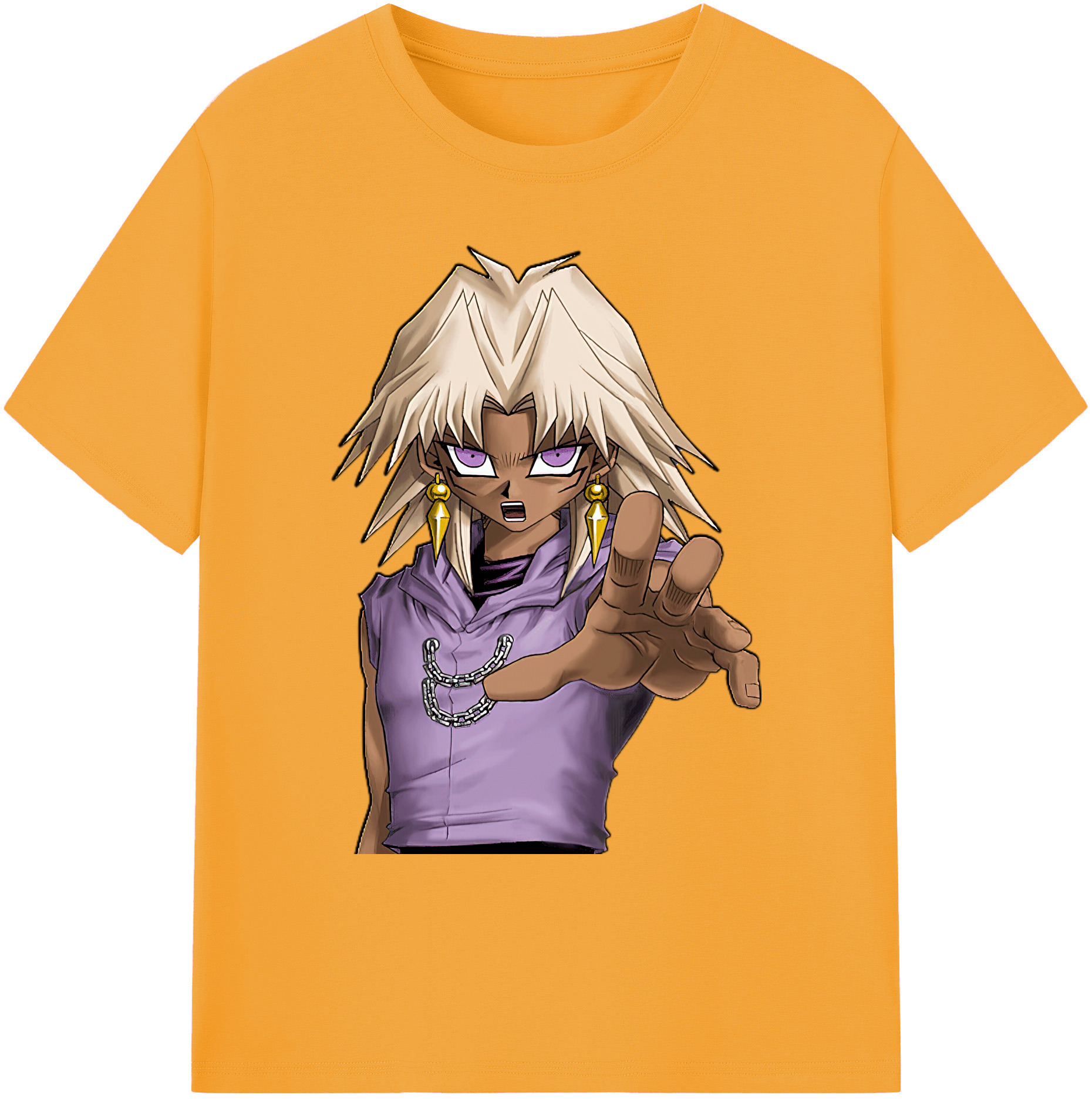 （画像用） 遊☆戯☆王 Yu-Gi-Oh! 綿100％ メンズ半袖Tシャツ｜肌触りやわらか＆通気性