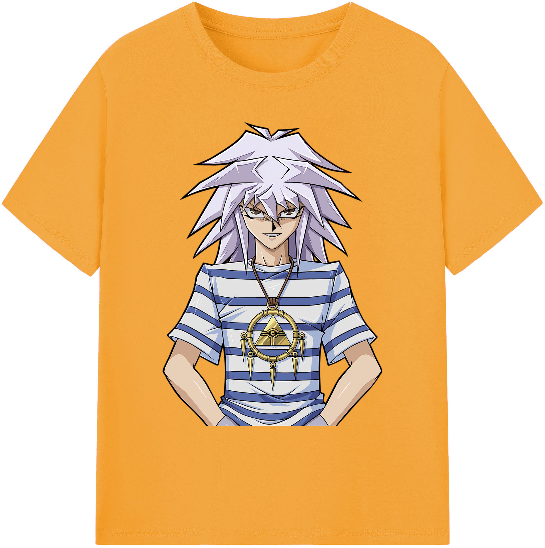 （画像用） 遊☆戯☆王 Yu-Gi-Oh! 綿100％ メンズ半袖Tシャツ｜肌触りやわらか＆通気性