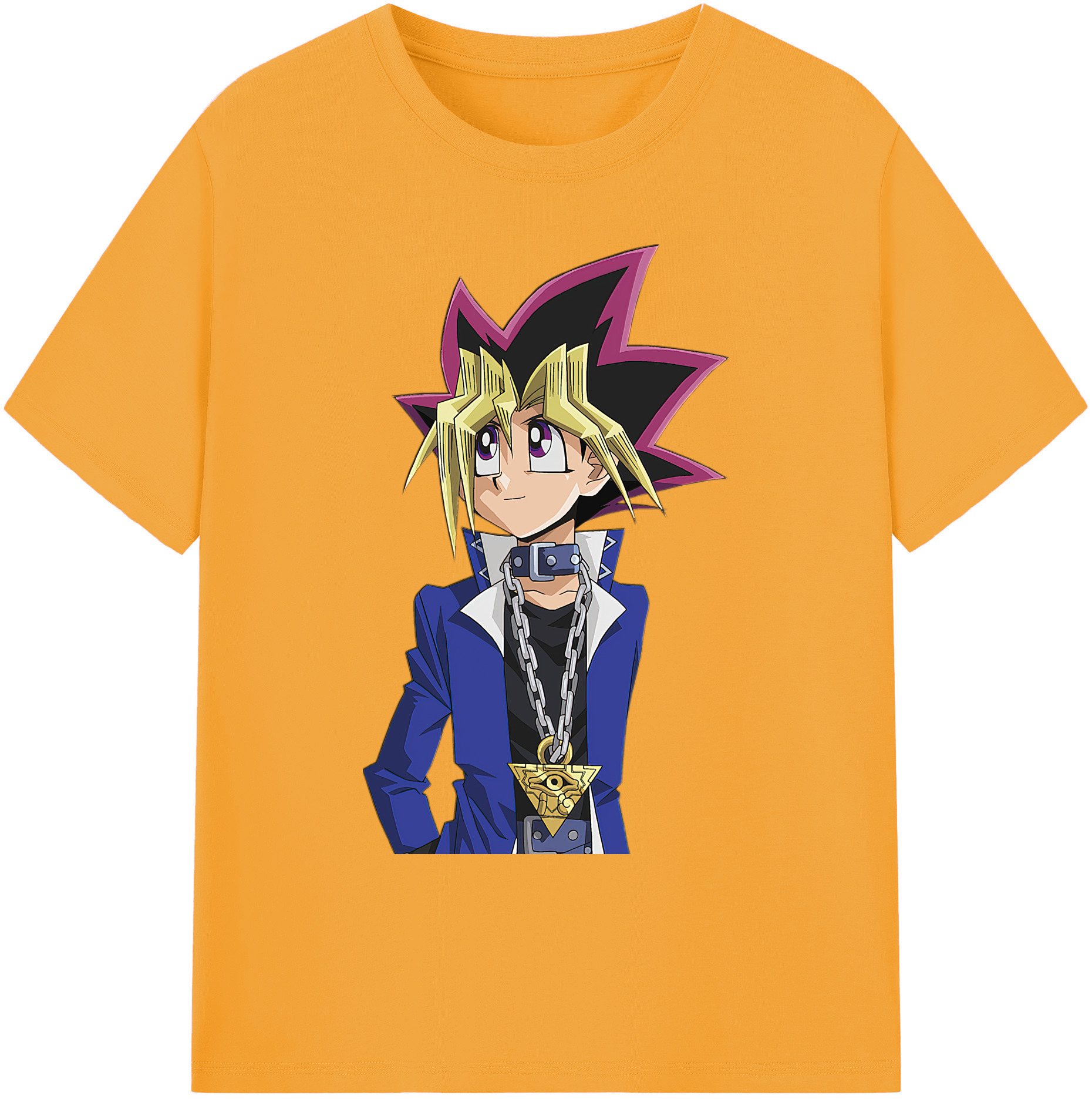 （画像用） 遊☆戯☆王 Yu-Gi-Oh! 綿100％ メンズ半袖Tシャツ｜肌触りやわらか＆通気性